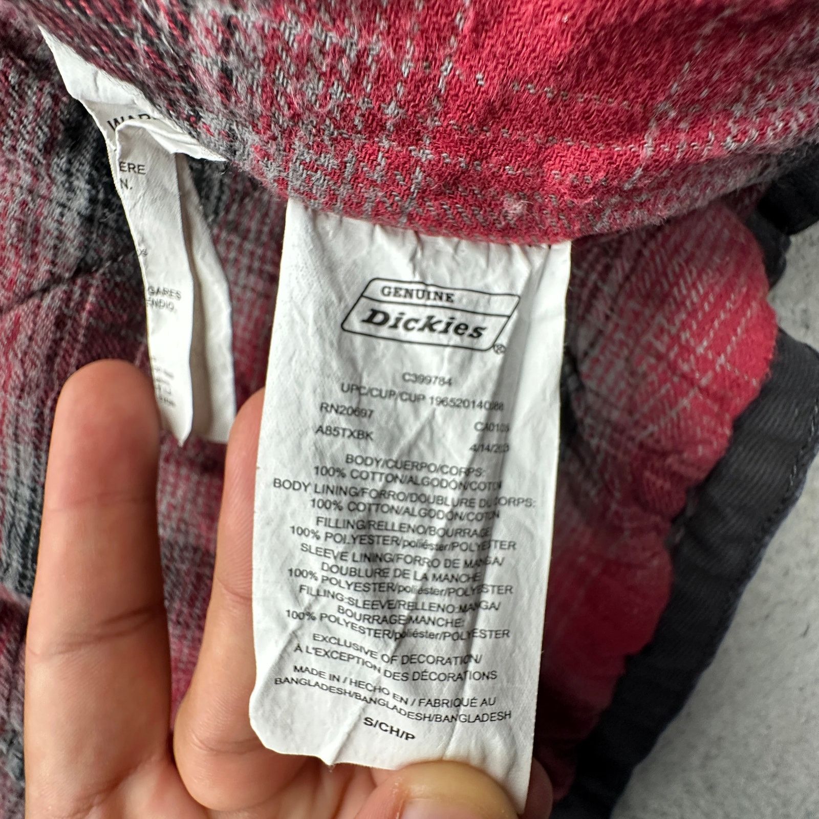 Dickies Dickies Lined Canvas Snap Button Work Shirt Jacket Small Size US S / EU 44-46 / 1 - 4 Thumbnail