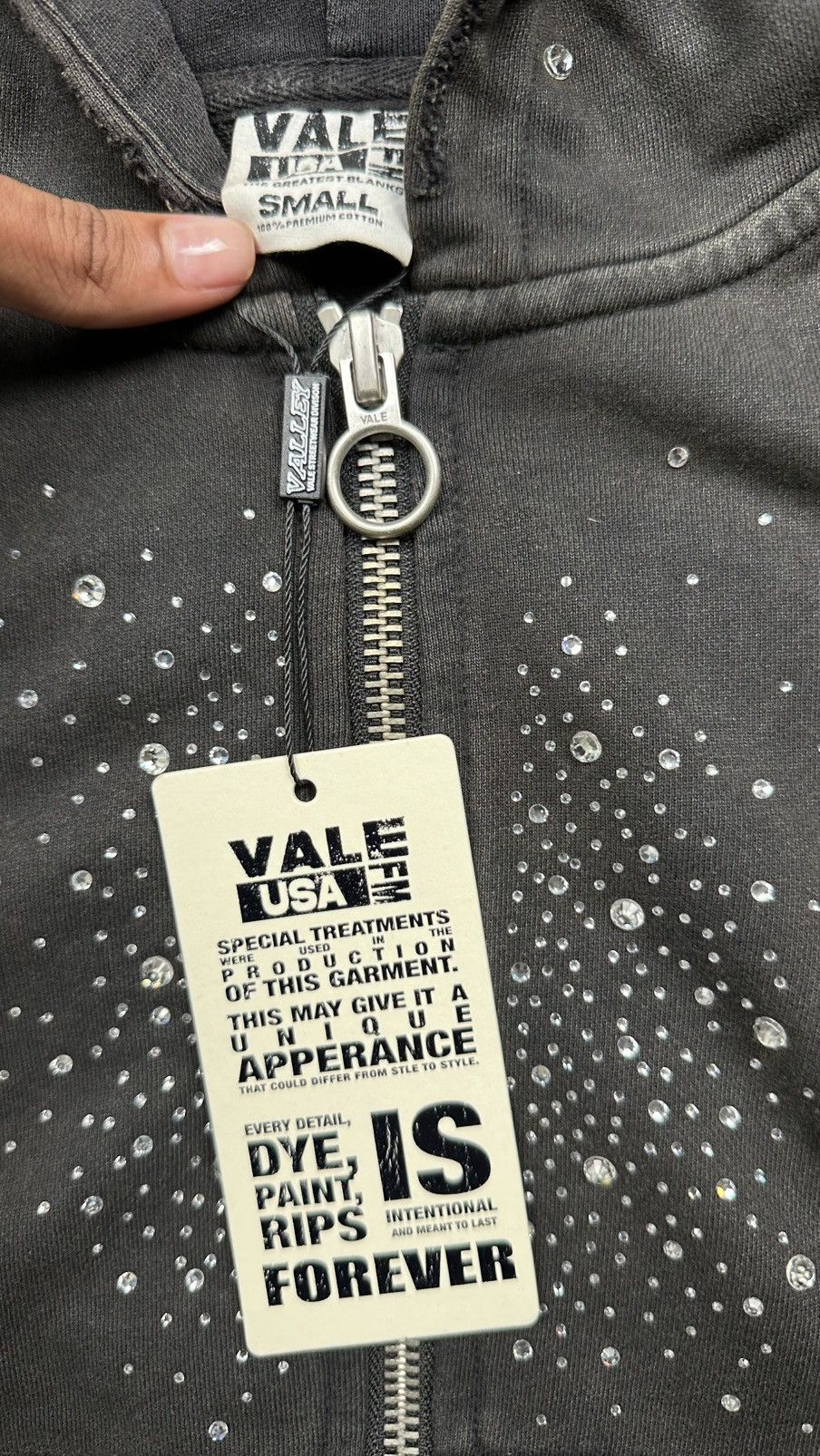 Vale Vale Forever Pluto Cluster Zip Up - SMALL Size US S / EU 44-46 / 1 - 2 Thumbnail