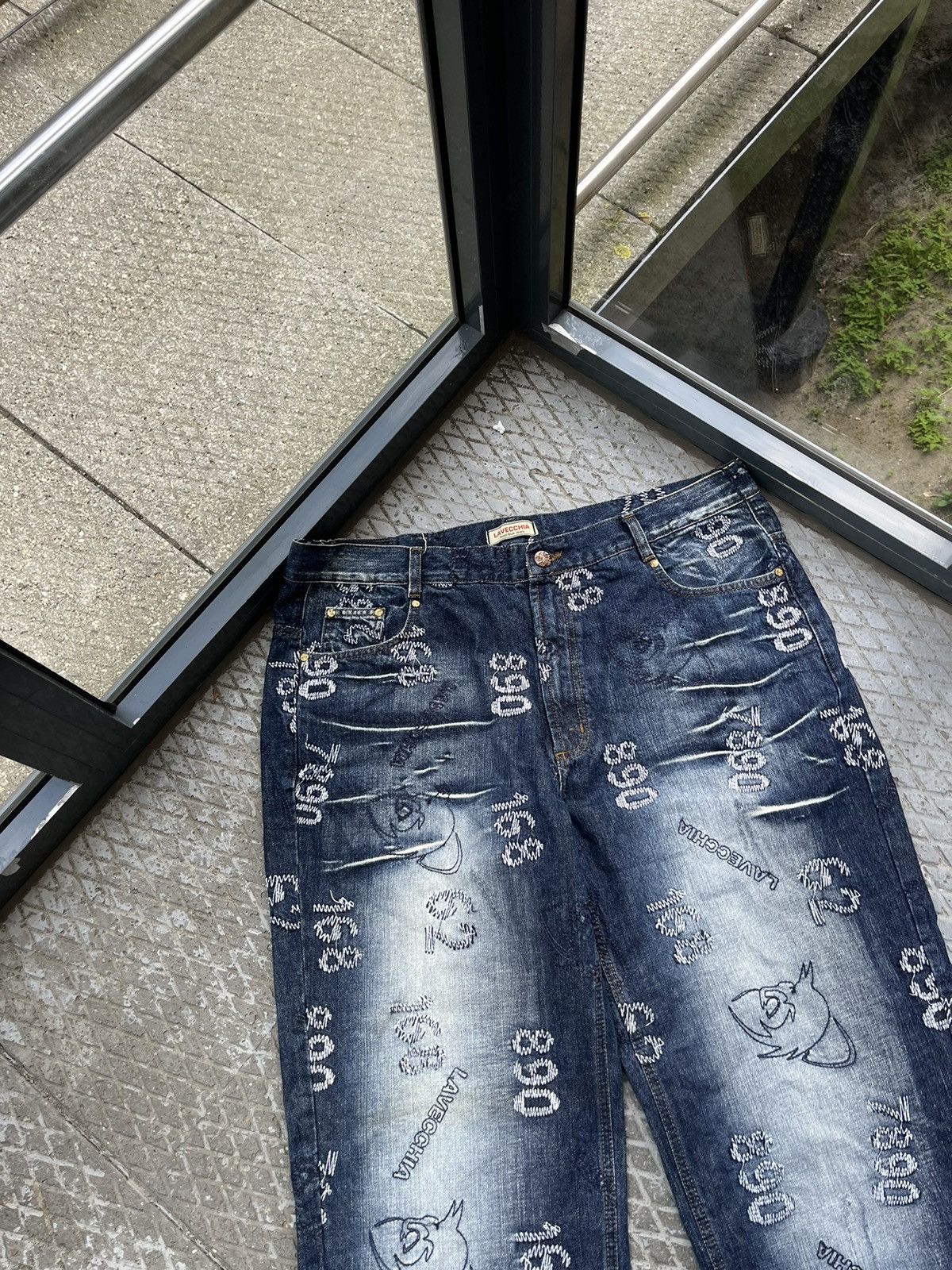 Other Avant Garde jeans vintage Y2K Size US 39 - 5 Thumbnail