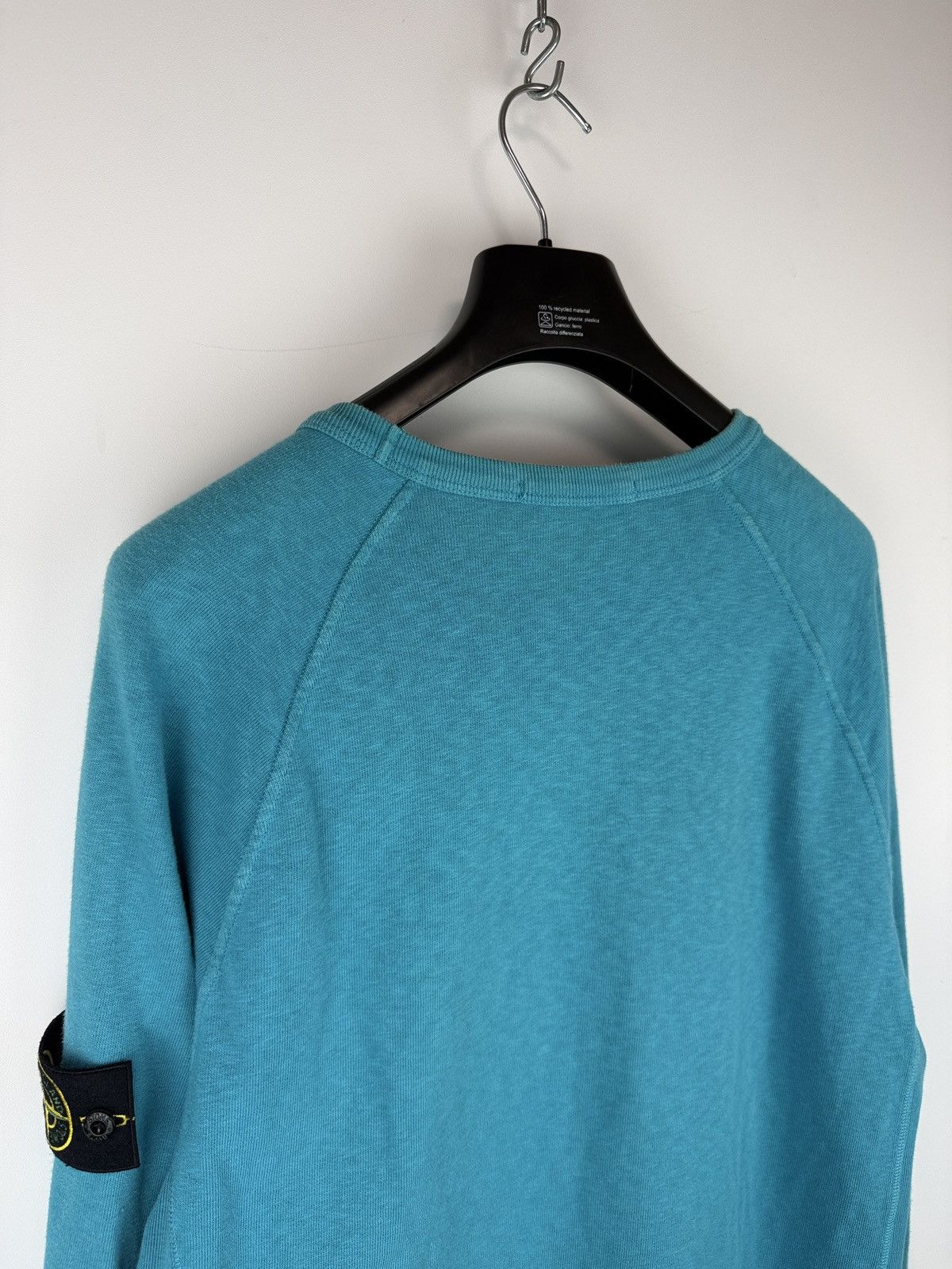 Stone Island Blue turquoise Stone Island crewneck sweatshirt Size US M / EU 48-50 / 2 - 6 Thumbnail