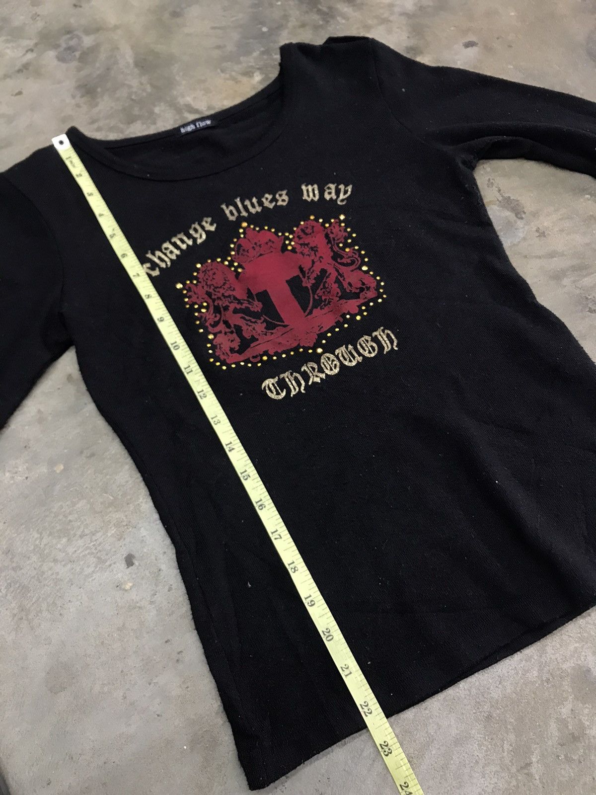 Japanese Brand High Flow Change Blues May Through Size L / US 10 / IT 46 - 7 Thumbnail