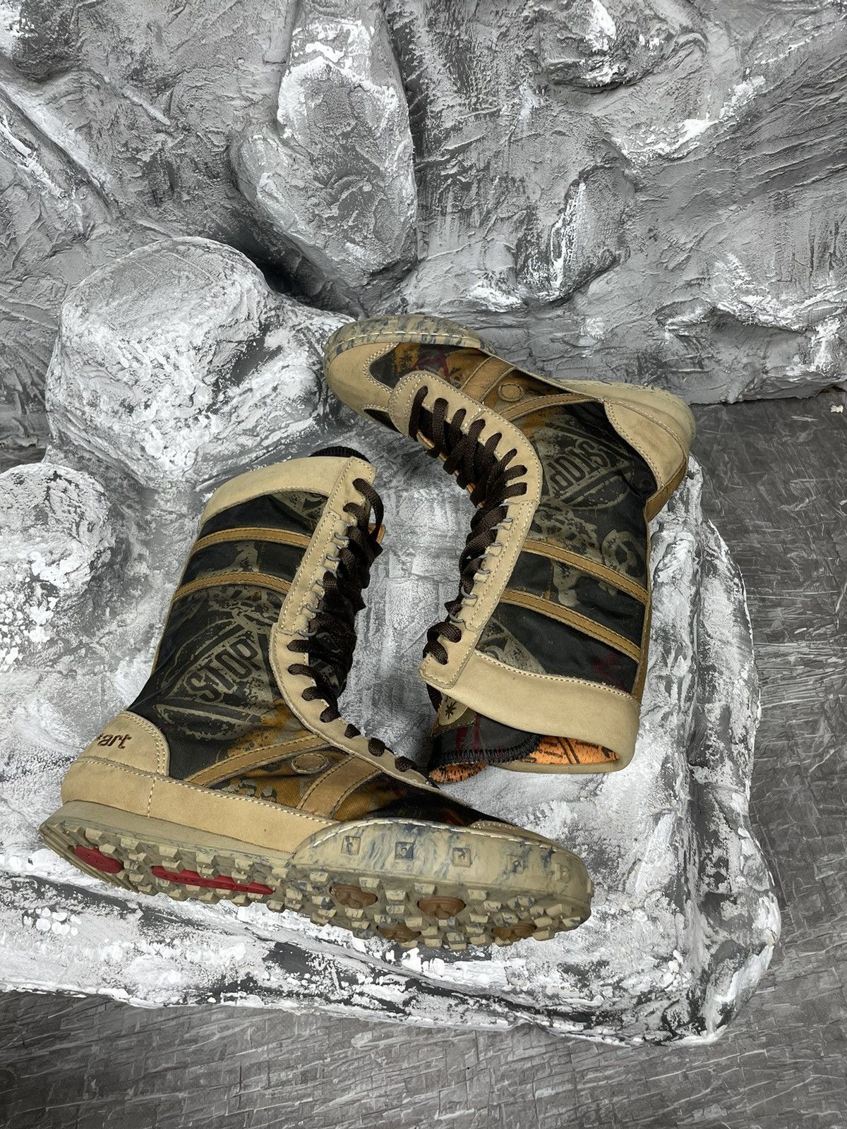 Japanese Brand × Vintage Art* Vintage Y2K Punk Grunge Shoes Japanese Style Size US 7 / IT 37 - 5 Thumbnail