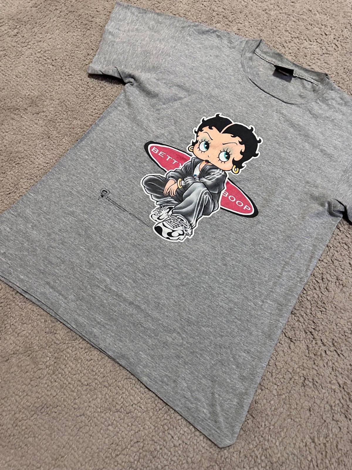 The Unbranded Brand VINTAGE 1998 BETTY BOOP Print T-shirt Sz M Size US M / EU 48-50 / 2 - 2 Thumbnail