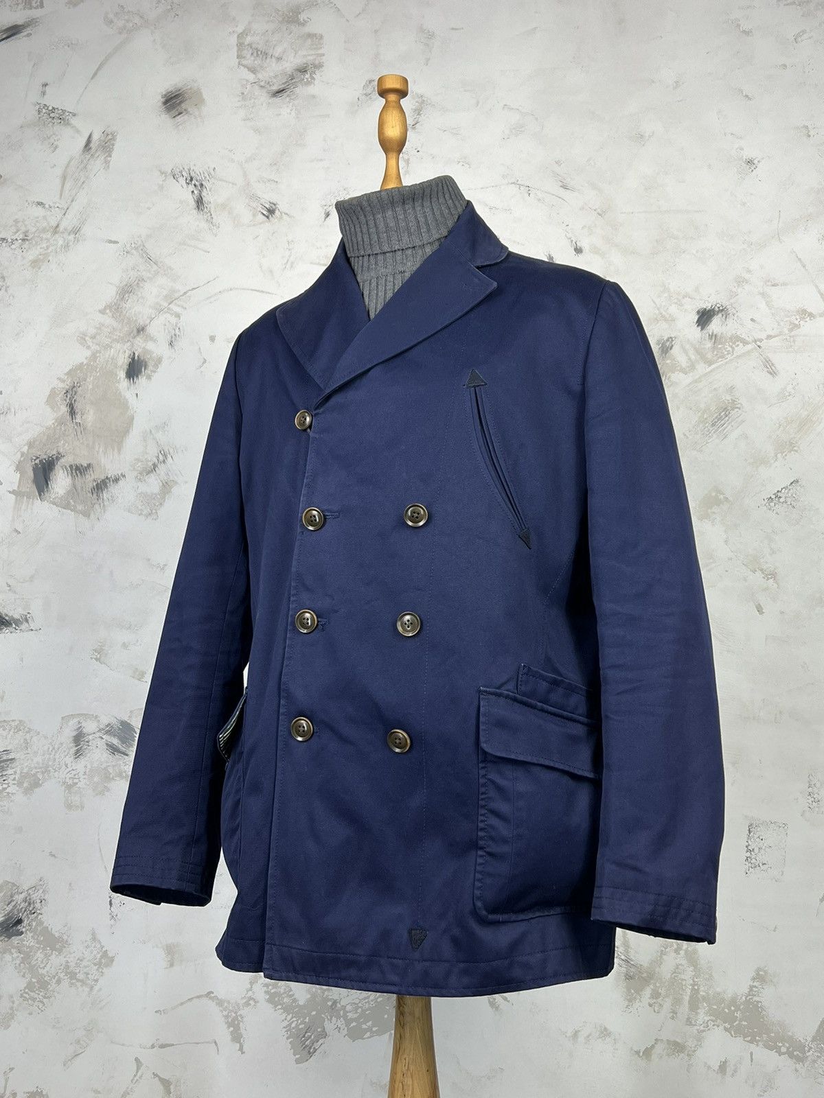 Reiss Vintage Reiss Trench Coat Jacket Size L Size US L / EU 52-54 / 3 - 2 Thumbnail