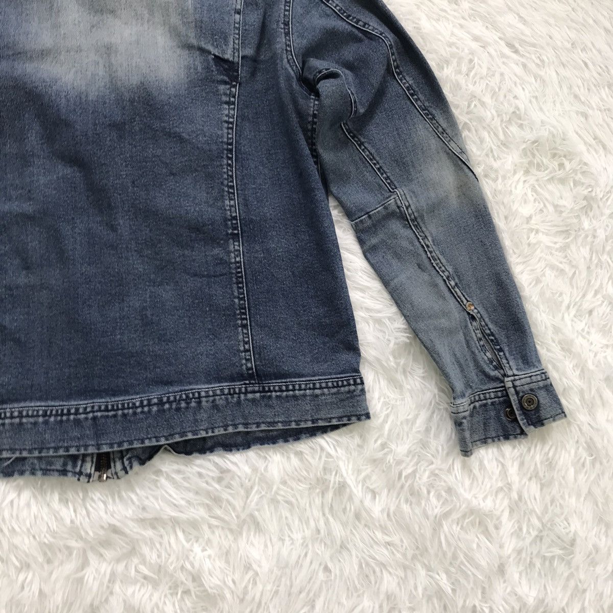 Japanese Brand I’Z Frontier toughness stretch denim jacket Size US M / EU 48-50 / 2 - 13 Thumbnail
