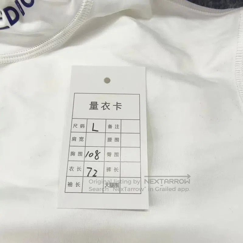 Dior Dior White Long Sleeve Men's Pullover . Size US L / EU 52-54 / 3 - 6 Thumbnail