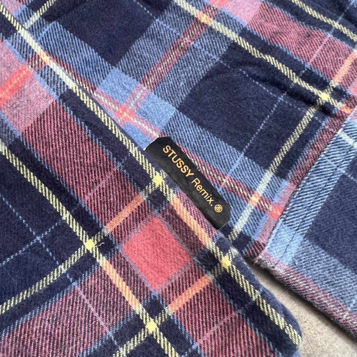 Stussy Stussy Remix Japan Flannel Shirt Size US XL / EU 56 / 4 - 5 Thumbnail