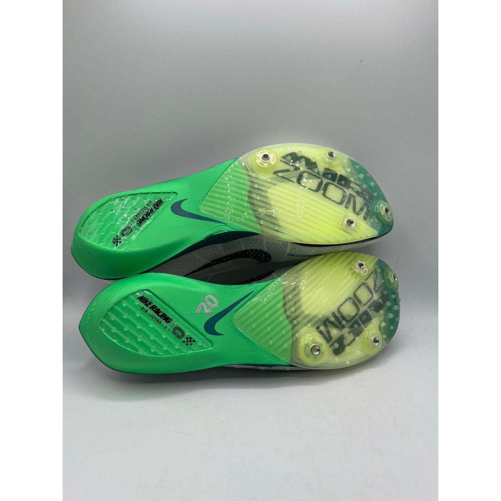 Nike Nike ZoomX Victory 2 “White Electric Algae” size 8 mens Size US 8 / EU 41 - 5 Thumbnail