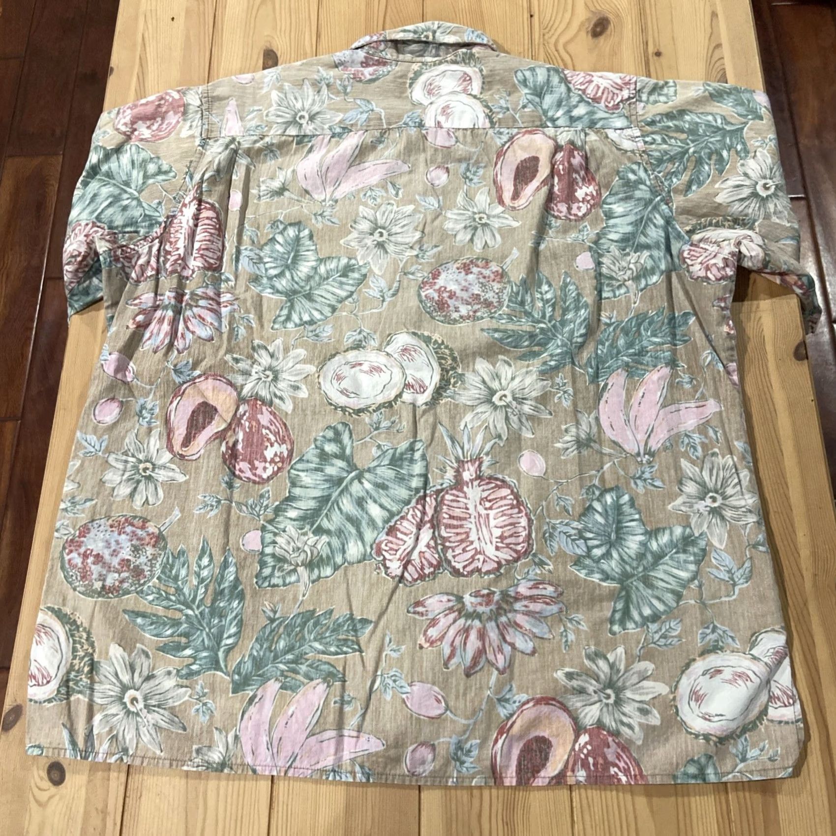 Reyn Spooner Reyn Spooner Button-Up Shirt Hawaiian Casual Men's L Multicolor Short Sleeve Floral Size US L / EU 52-54 / 3 - 5 Thumbnail