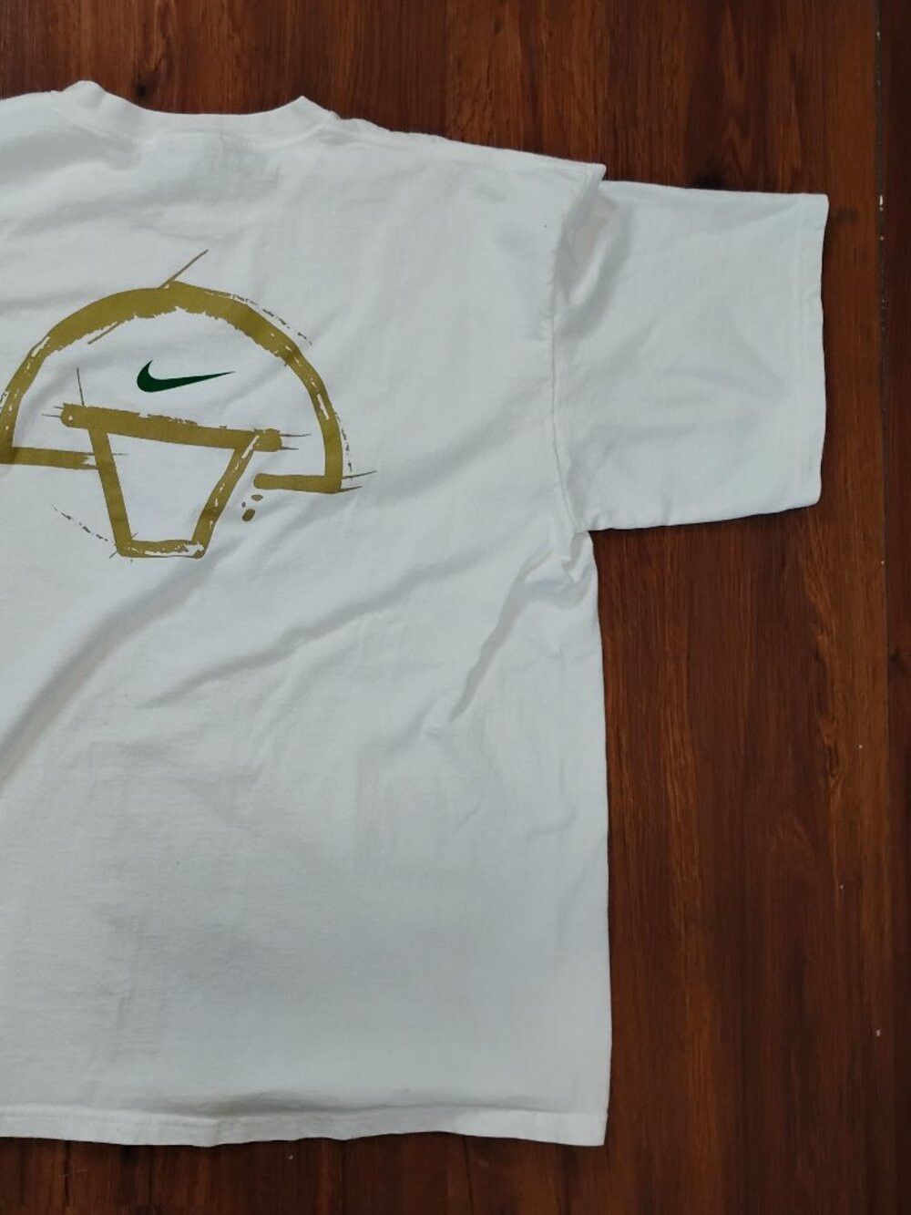 Nike Vintage Nike Oregon Ducks Women's Basketball T-Shirt Size US L / EU 52-54 / 3 - 7 Thumbnail