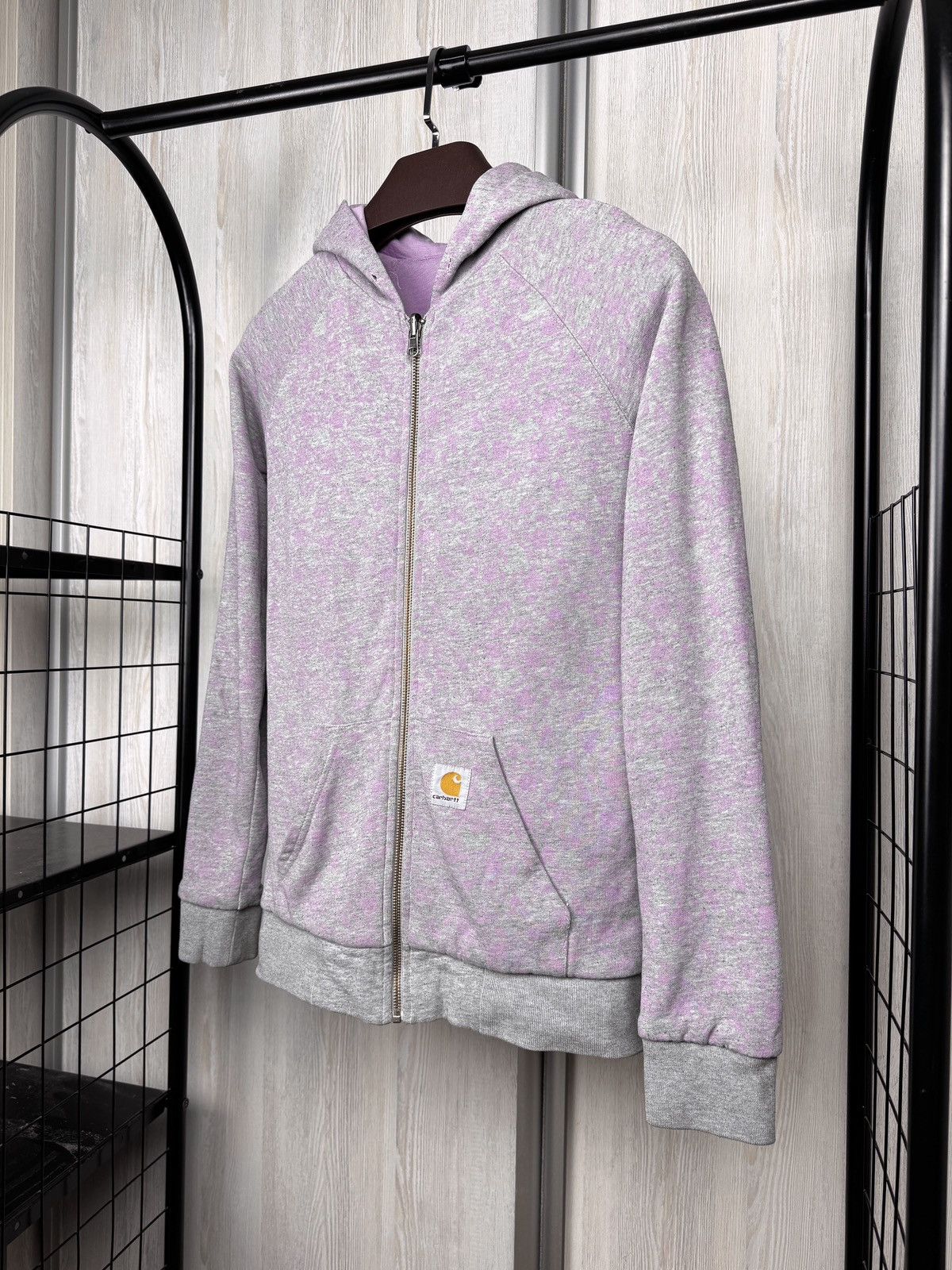 Carhartt Carhartt w' hooded mellow reversible grey purple jacket Size M / US 6-8 / IT 42-44 - 8 Thumbnail