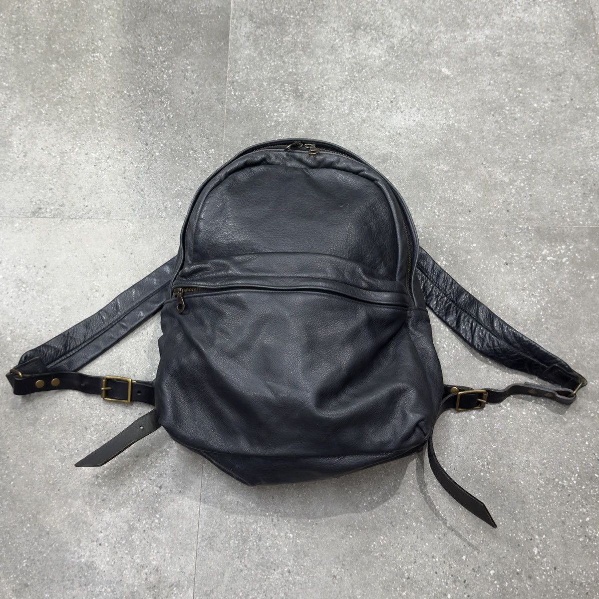 Designer × Jas MB × Leather Rare Vintage Jas Mb London England Full Leather Back Pack Size ONE SIZE - 5 Thumbnail