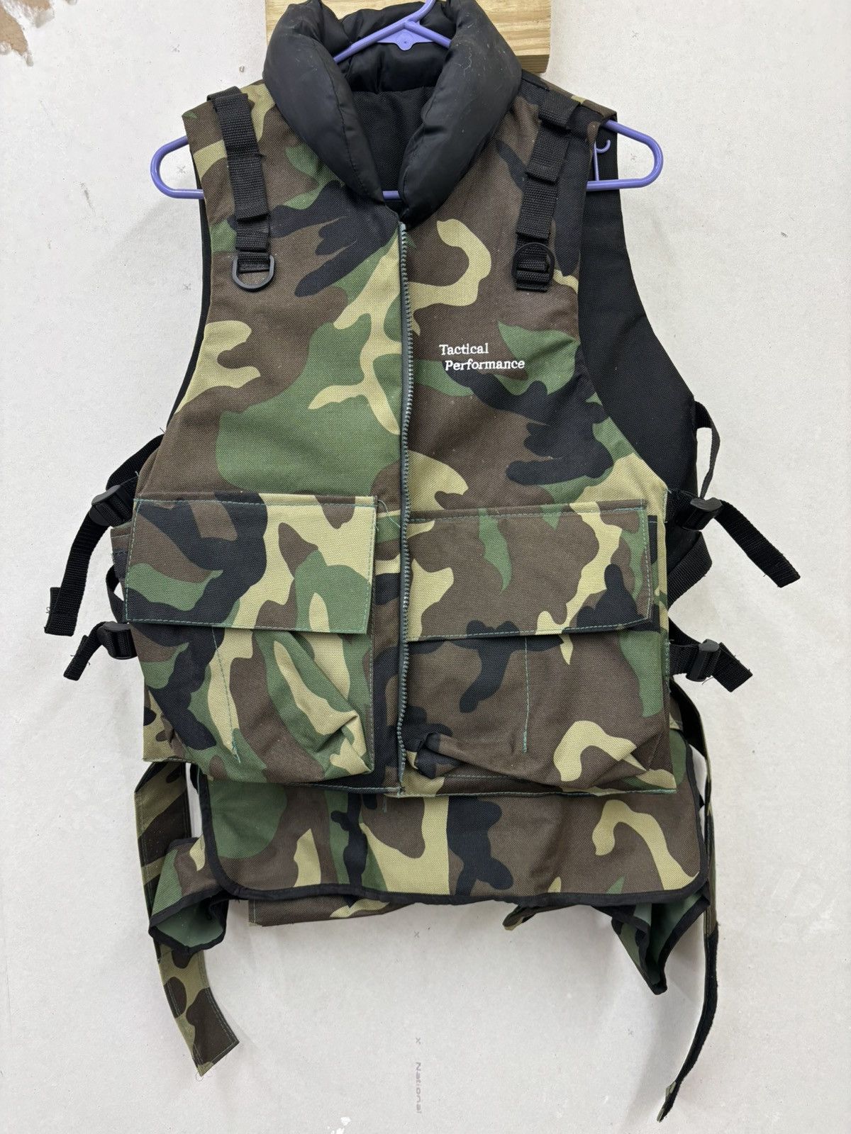 Other Tactical performance padded tactical adjustable vest Large Size ONE SIZE - 1 Thumbnail