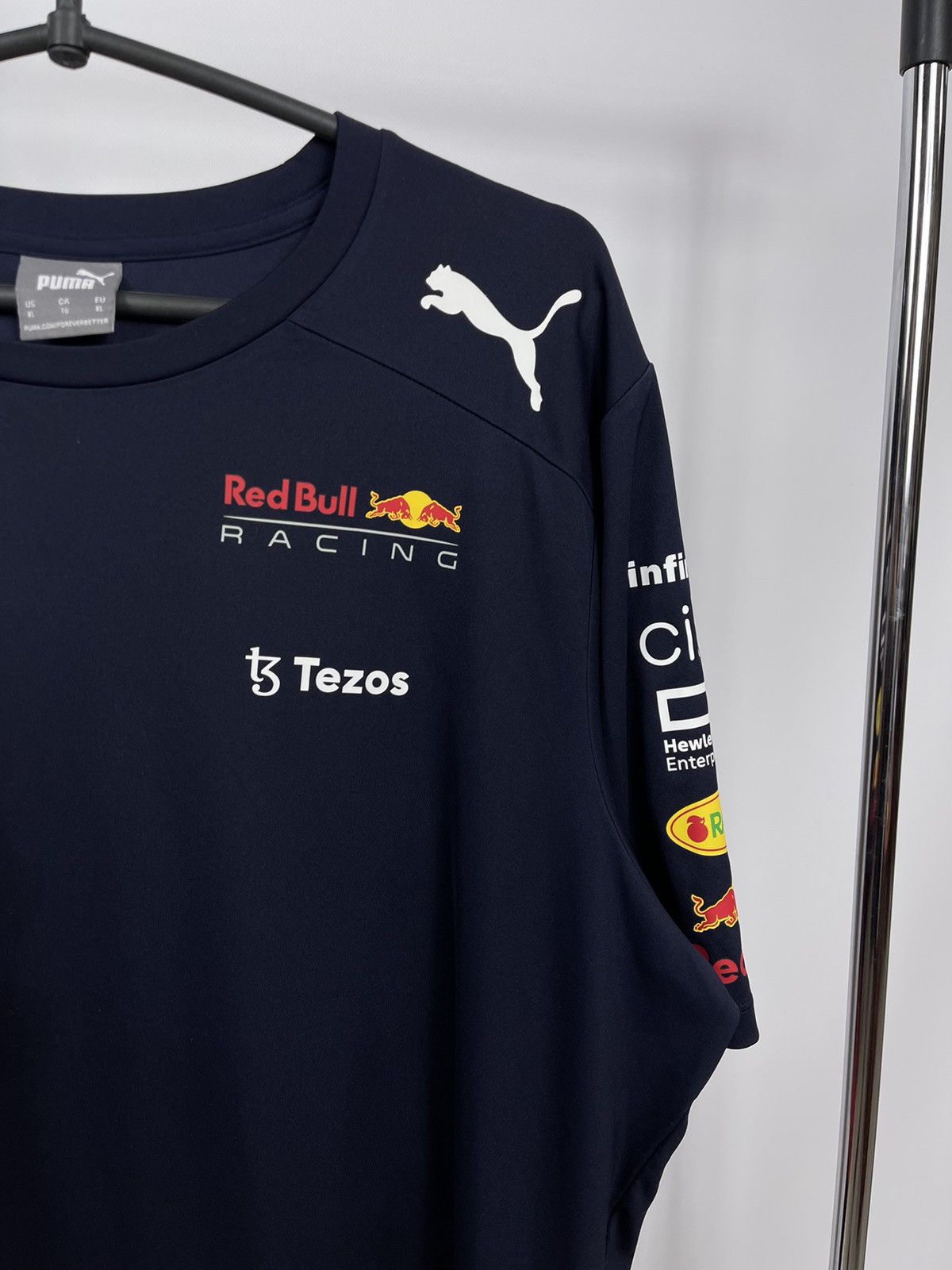 Puma Red Bull Puma Size XL Blue 2021 Moto Racing Formula 1 Size US XL / EU 56 / 4 - 3 Thumbnail