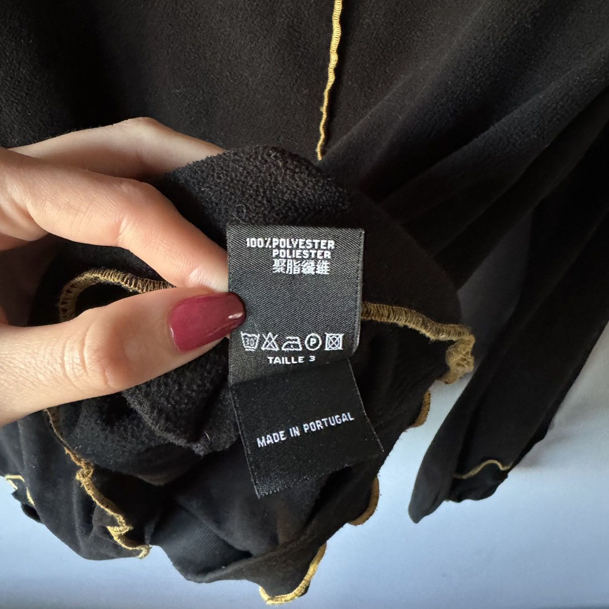 Vintage Vintage Cop Copine Fleece Hoodie Avant Garde Sweatshirt Size M / US 6-8 / IT 42-44 - 7 Thumbnail