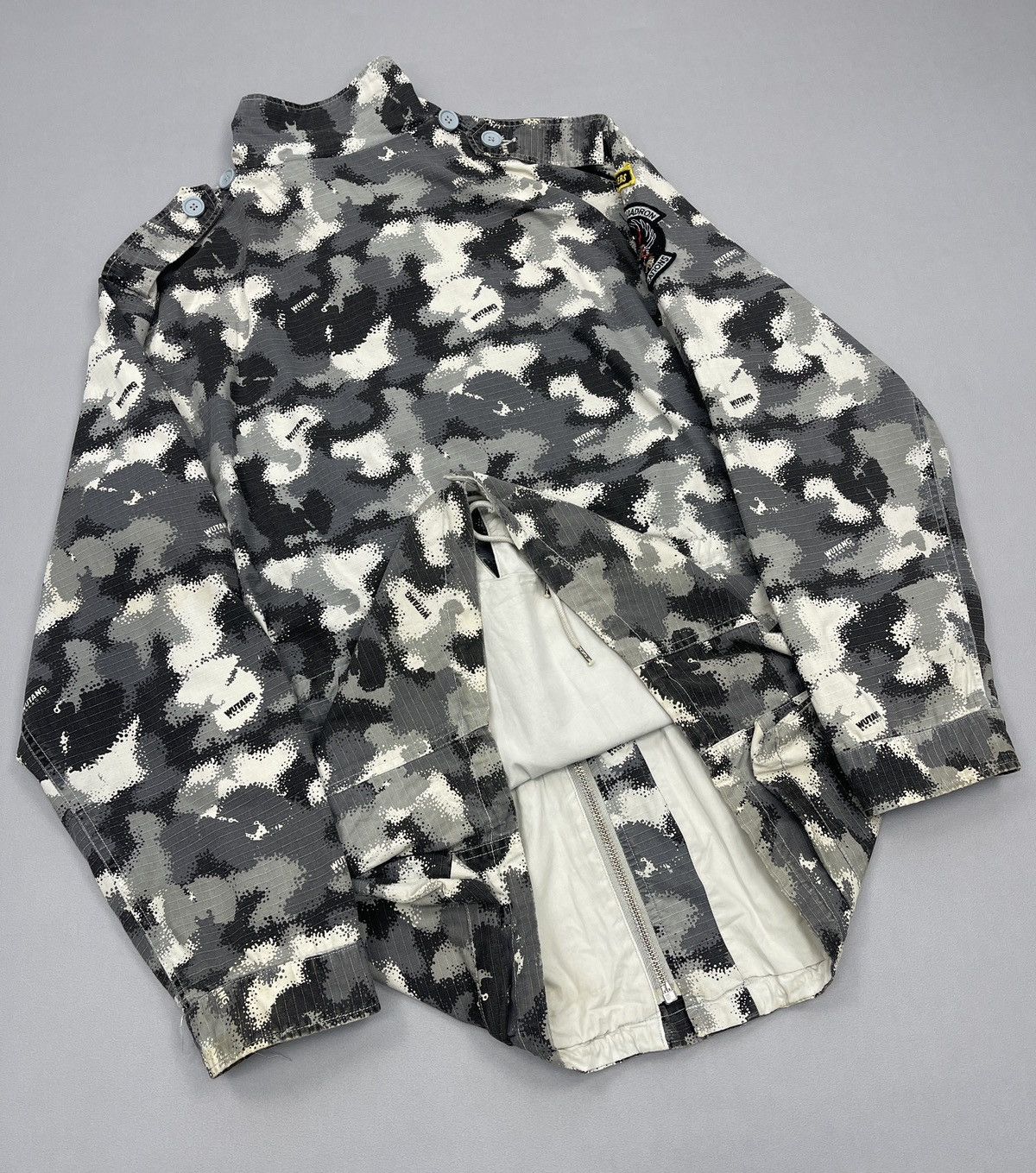 Wu-Tang Clan Rare! Vintage Wu Tang Clan C.R.E.A.M M 65 Camo Jacket Size US XL / EU 56 / 4 - 6 Thumbnail