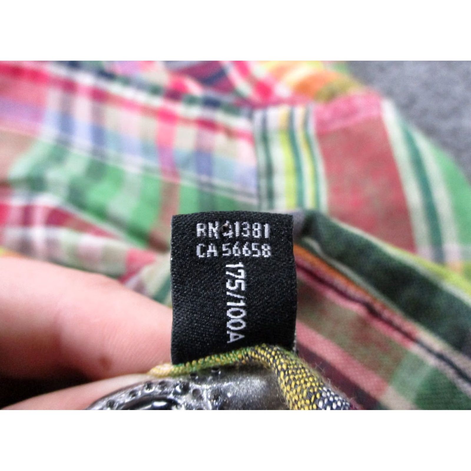 Ralph Lauren Lauren Ralph Lauren Shirt Mens XL Plaid Linen Button-Up Casual Business Colorful Multicolor Classic Preppy Size US XL / EU 56 / 4 - 7 Thumbnail