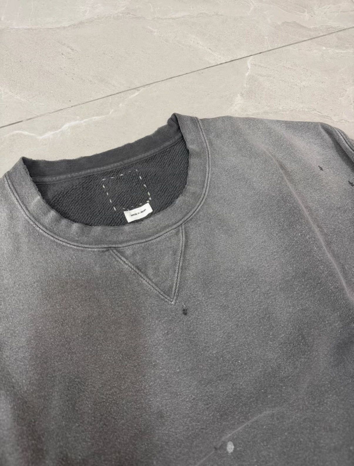 Visvim Visvim 22AW Crash Distressed Sweatshirt J34 Size US S / EU 44-46 / 1 - 4 Thumbnail