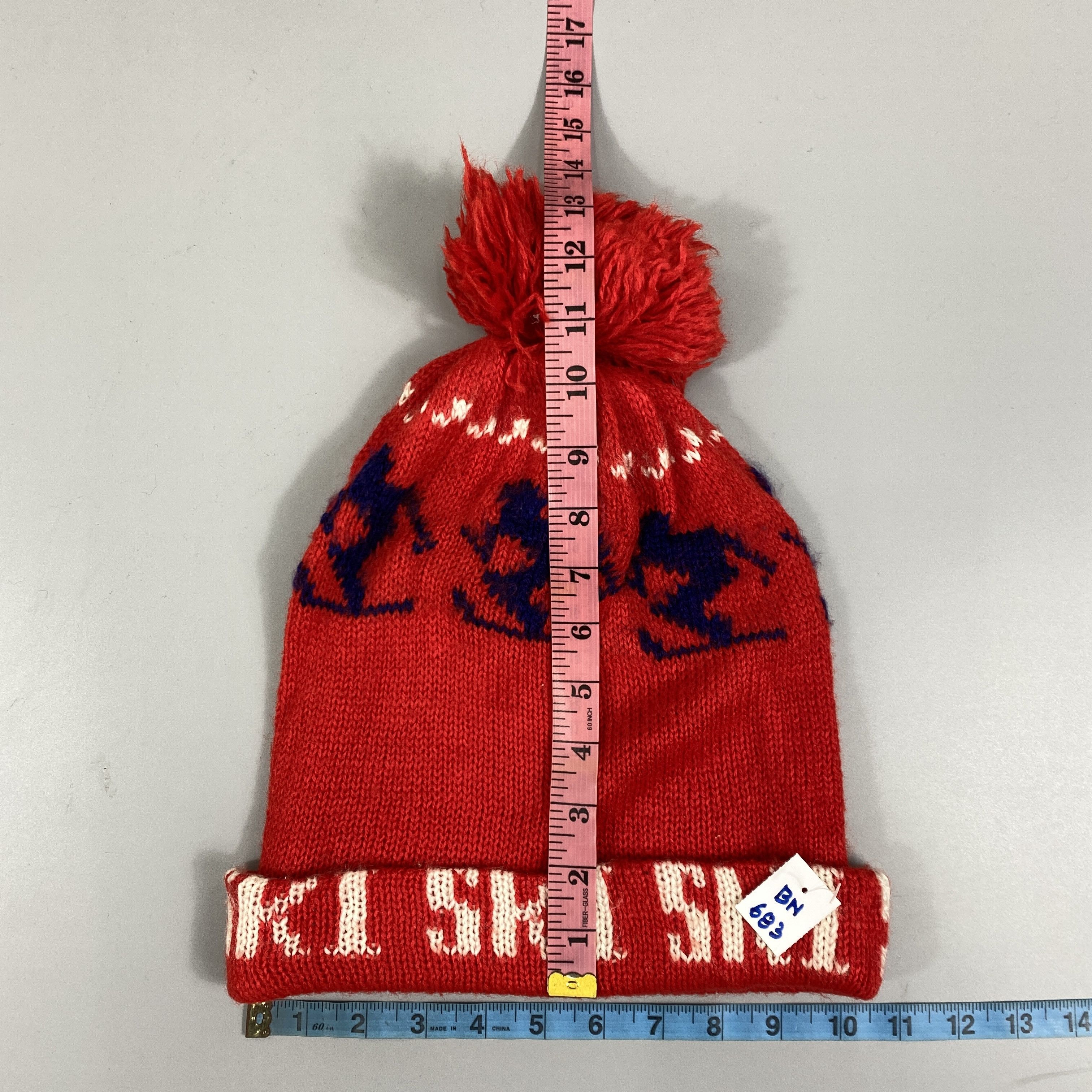 Japanese Brand Knitted Ski People Beanie -BN683 Size ONE SIZE - 5 Thumbnail