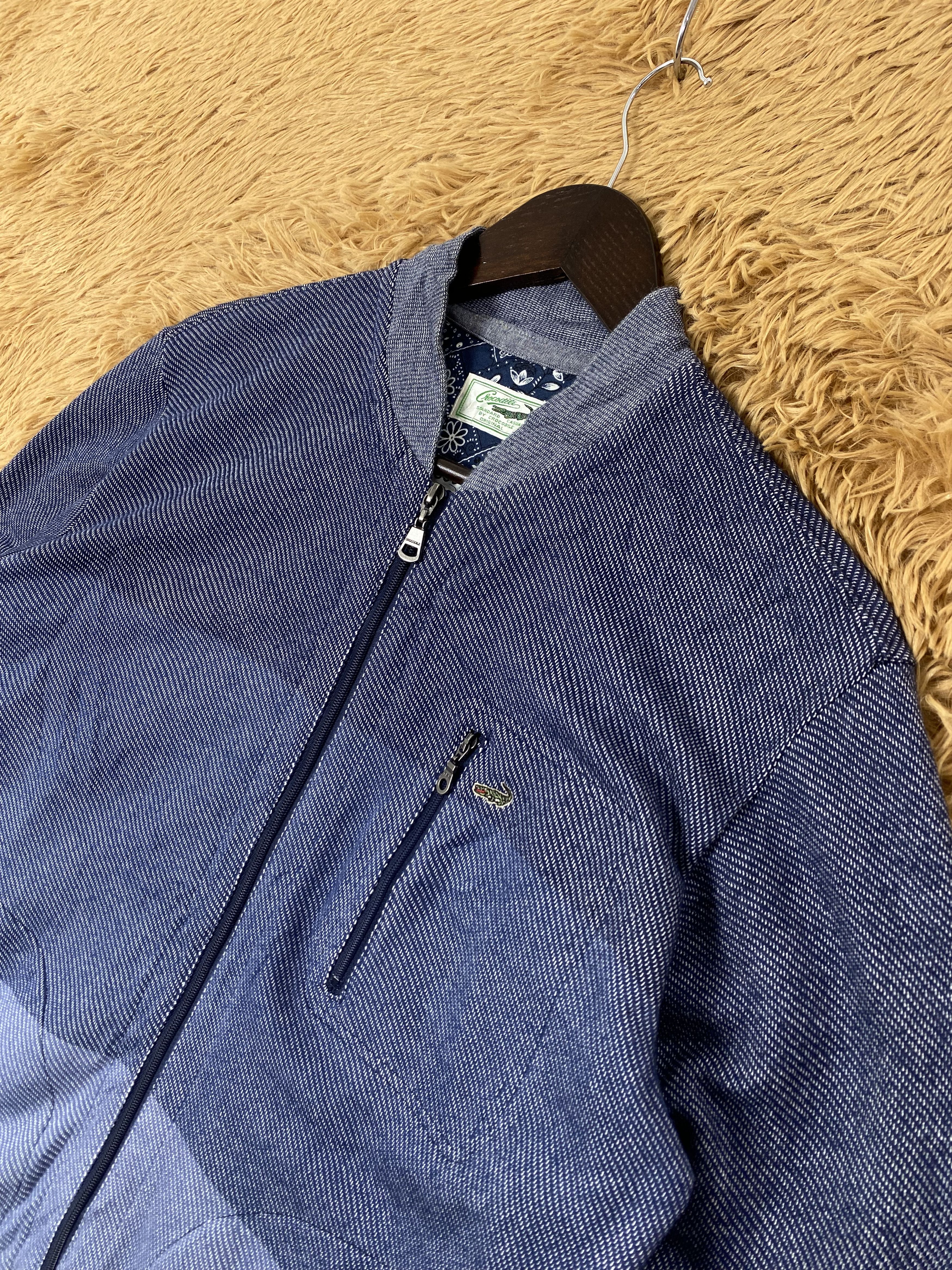 Japanese Brand Vintage Crocodile Zipper Sweaters PS0041 Size US S / EU 44-46 / 1 - 2 Thumbnail
