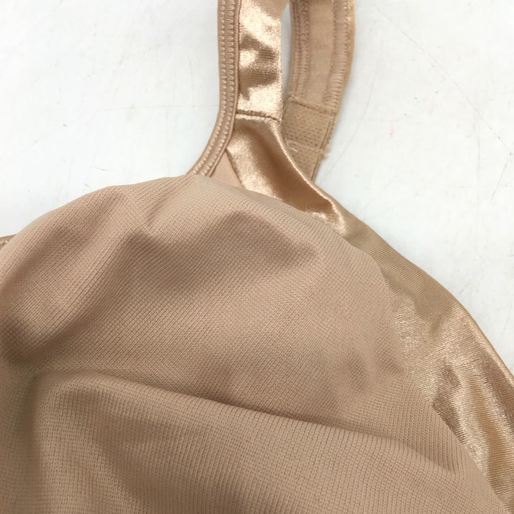 Vintage Playtex Womens Smooth Comfortable Wirefree Full Coverage Beige Bra 40D Size ONE SIZE - 2 Thumbnail