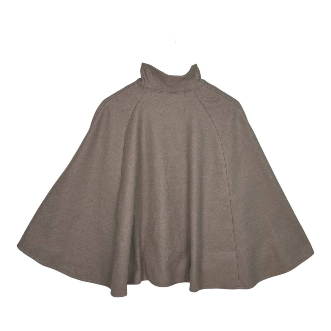 Japanese Brand Avant Garde Clair Brown Poncho Capes Cloak Size US M / EU 48-50 / 2 - 2 Thumbnail