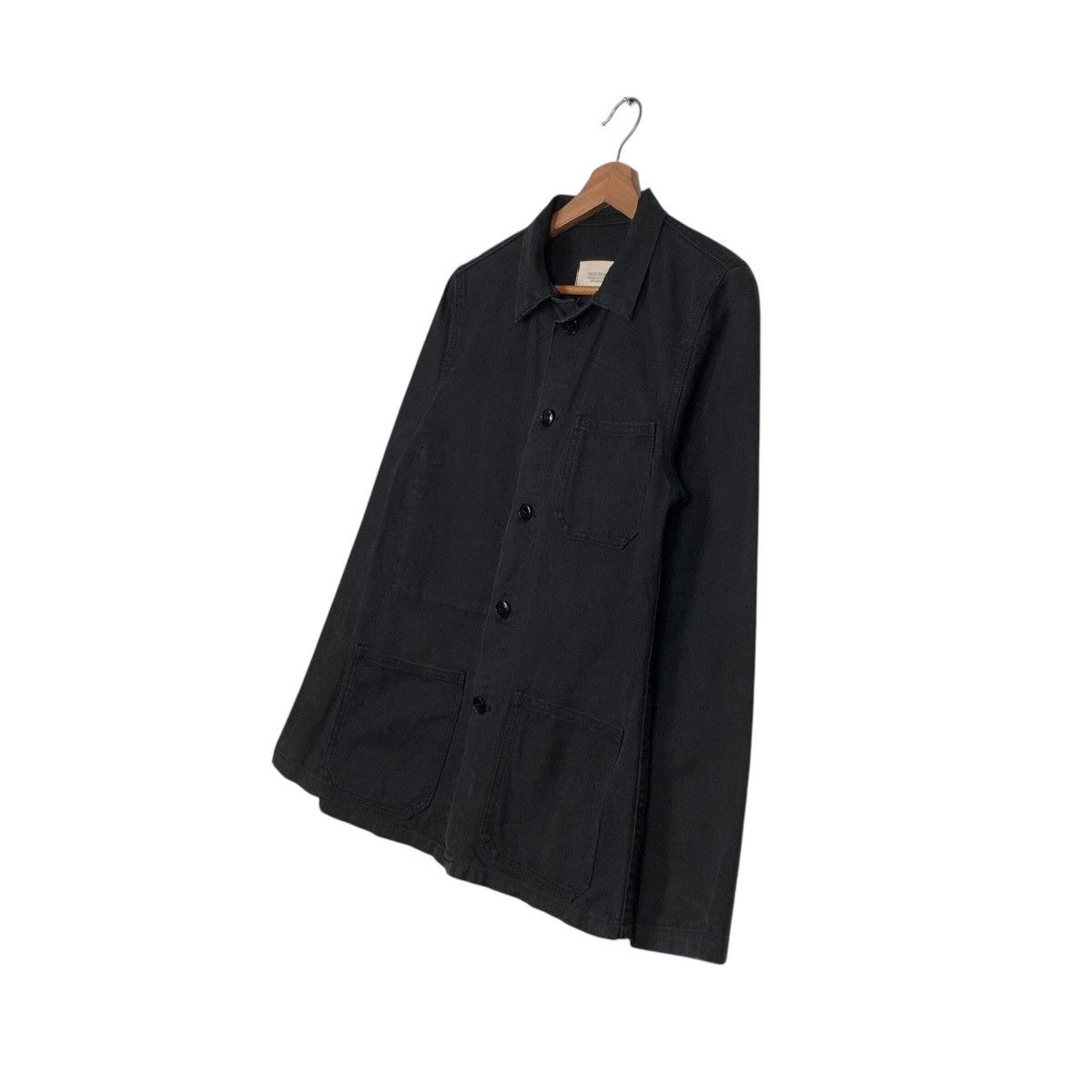 Issey Miyake 📌Vintage Chore Worker Jacket Button Zucca Travail France Size US M / EU 48-50 / 2 - 2 Thumbnail