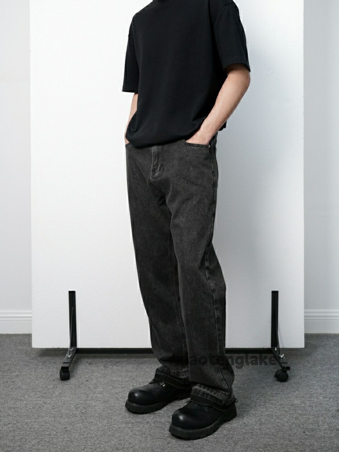 Jean × Vintage retro washed faded cleanfit utility yuppie jeans Size US 30 / EU 46 - 1 Thumbnail