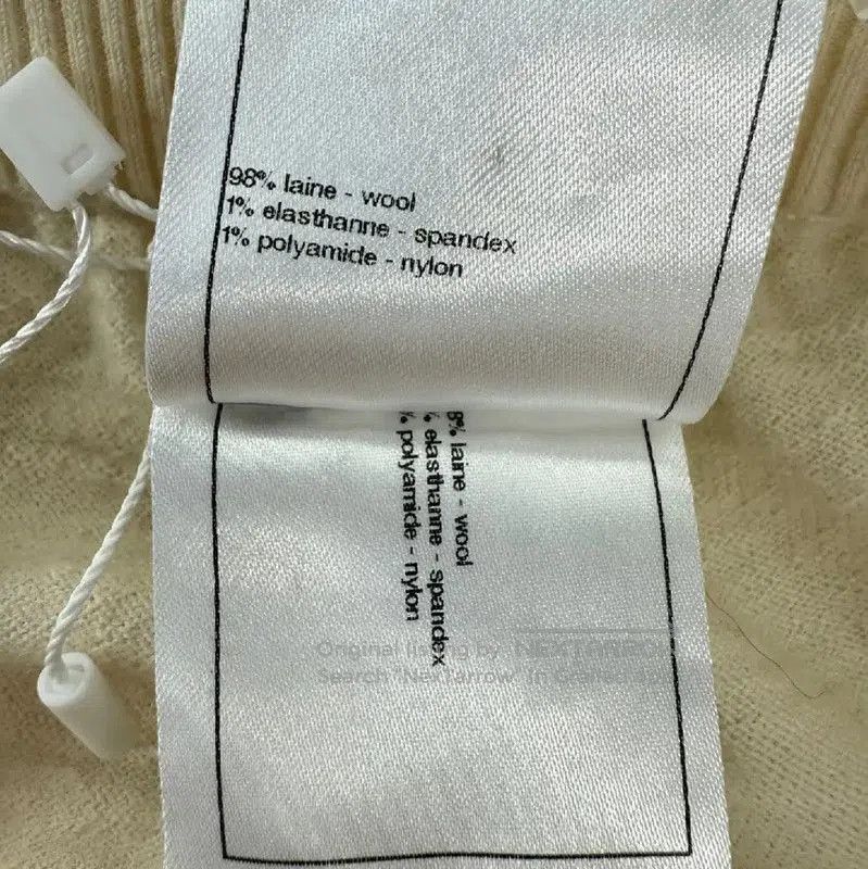 Chanel Chanel White Wool Casual Pants . Size 23" - 4 Thumbnail