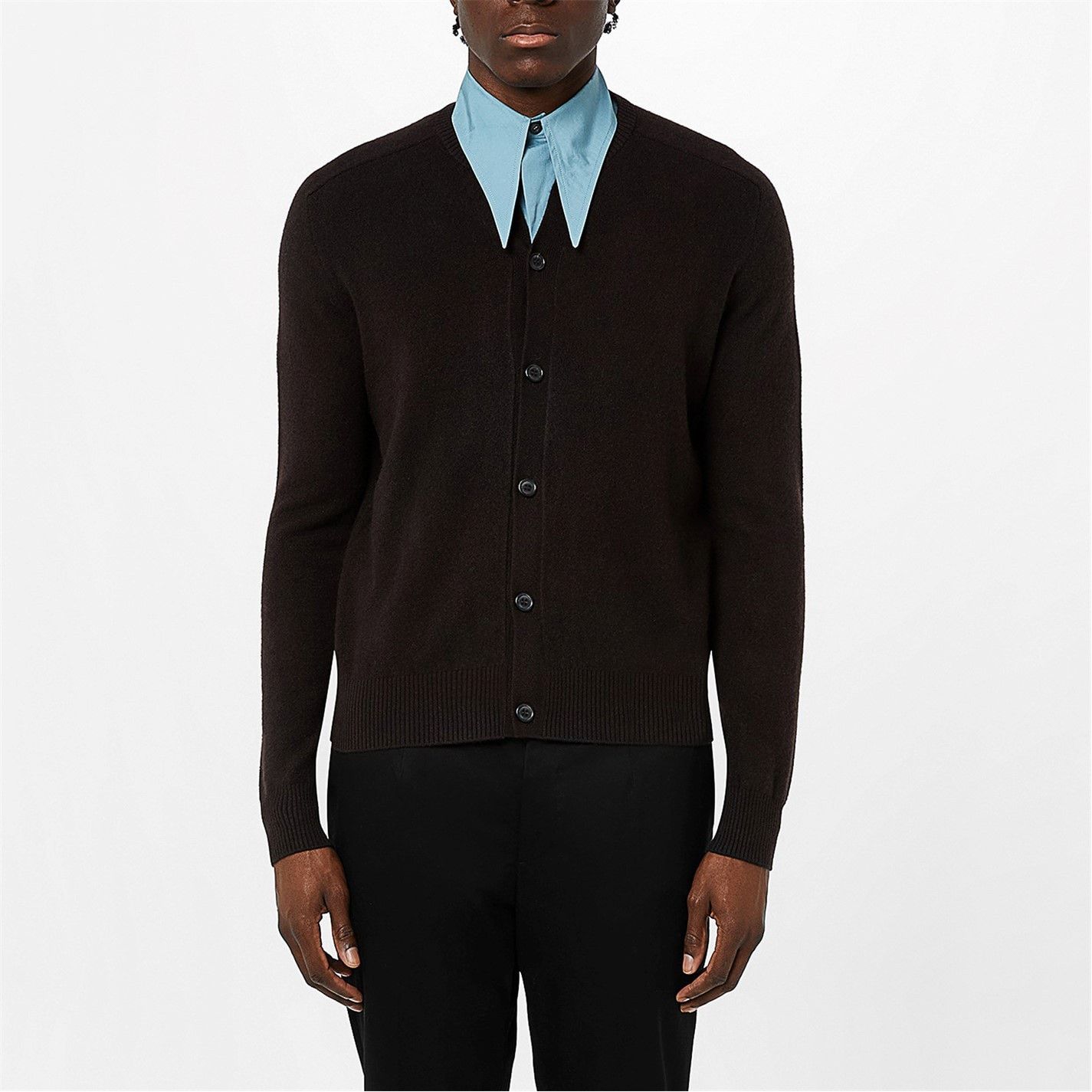 Prada PRADA Collared Cardigan Size US M / EU 48-50 / 2 - 2 Thumbnail
