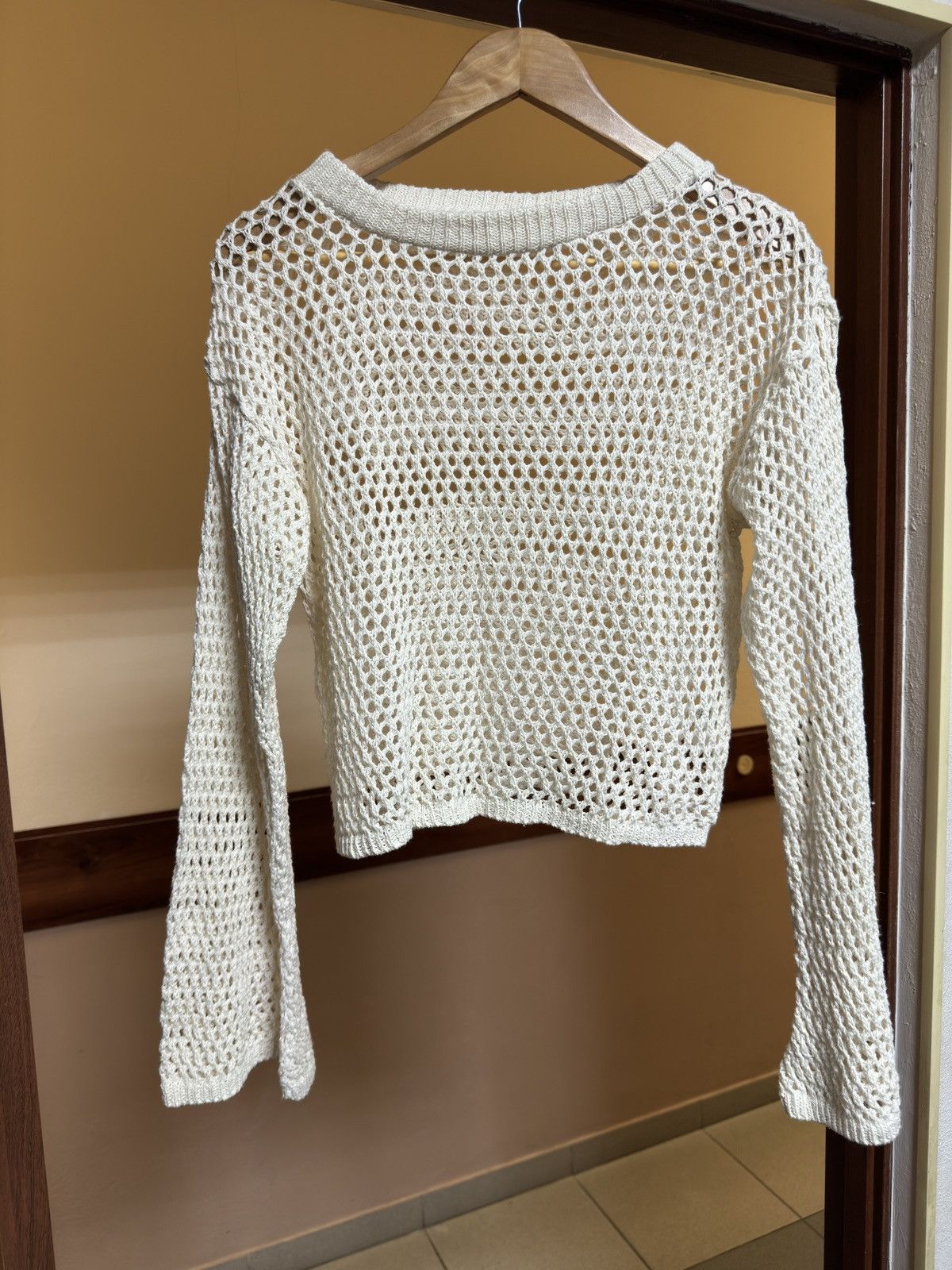 If Six Was Nine × Japanese Brand × Junya Watanabe Vintage Japanese Flare Sleeve Junya Watanabe Style Sweater Size US L / EU 52-54 / 3 - 4 Thumbnail