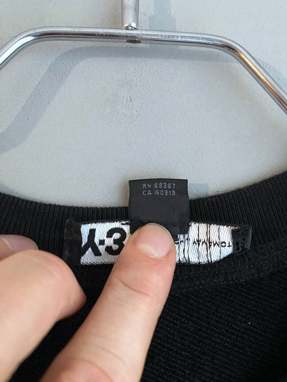 Japanese Brand Adidas x Yohji Yamamoto Y-3 Men’s Sweatshirt DY7239, Size M Size US M / EU 48-50 / 2 - 11 Thumbnail
