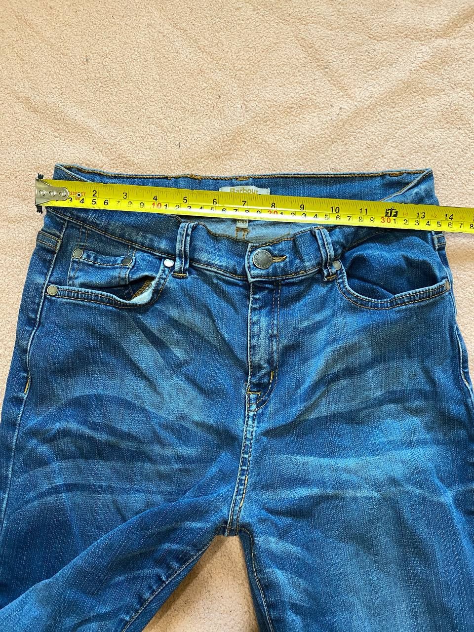 Barbour Vintage Barbour Slim Skinny Fit Denim Jeans Size 12 Size 34" / US 12 / IT 48 - 9 Thumbnail