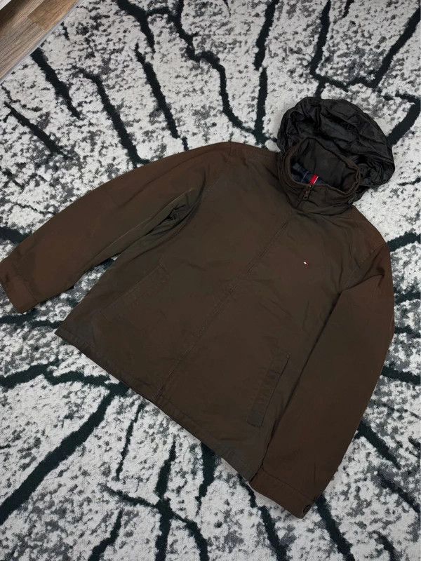 Tommy Hilfiger Vintage Tommy Hilfiger jacket brown M Size US M / EU 48-50 / 2 - 2 Thumbnail