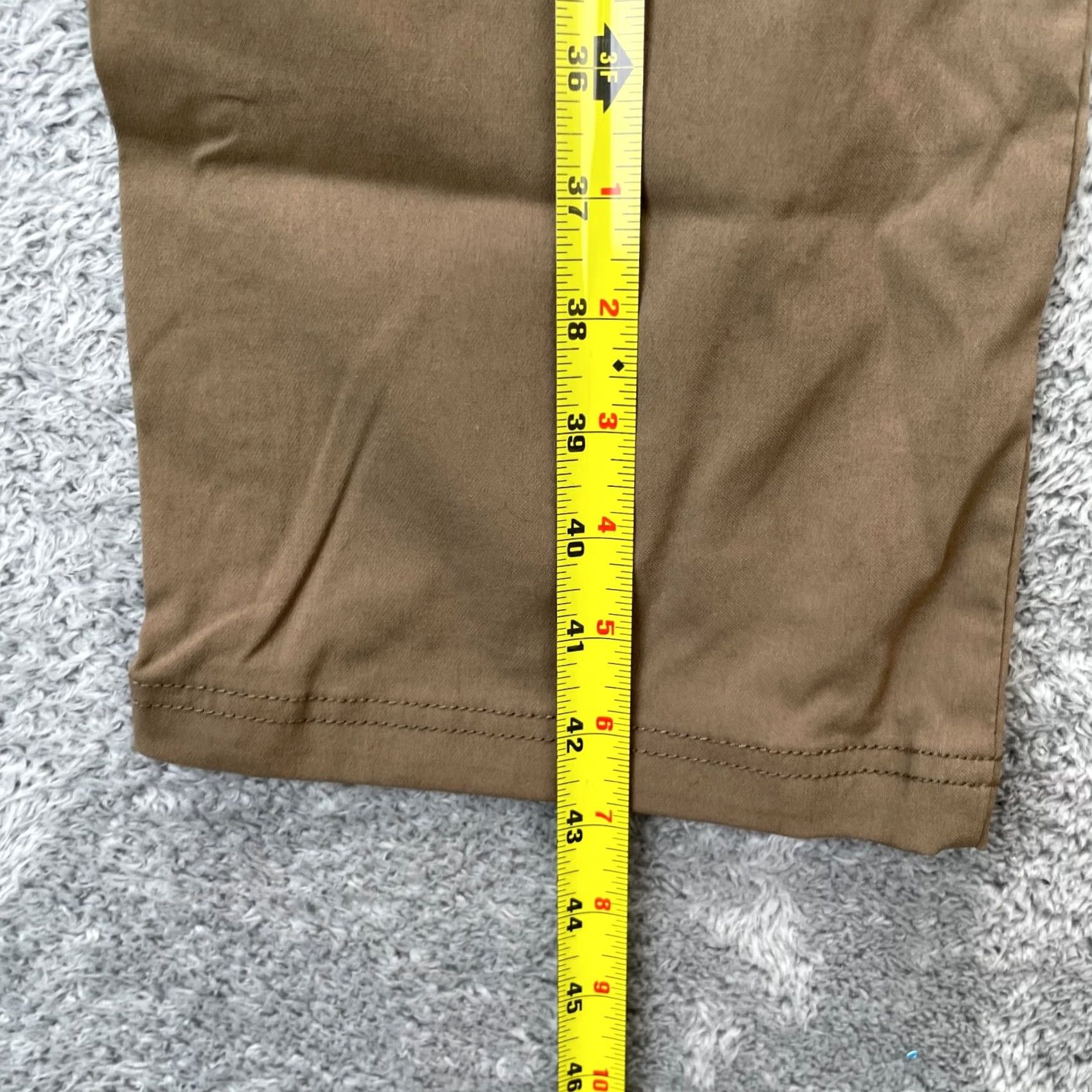 Prana prAna Pants Mens 34 Slim Straight Leg Nylon Spandex Brown 5-Pocket Workwear Travel Casual Size US 34 / EU 50 - 7 Thumbnail