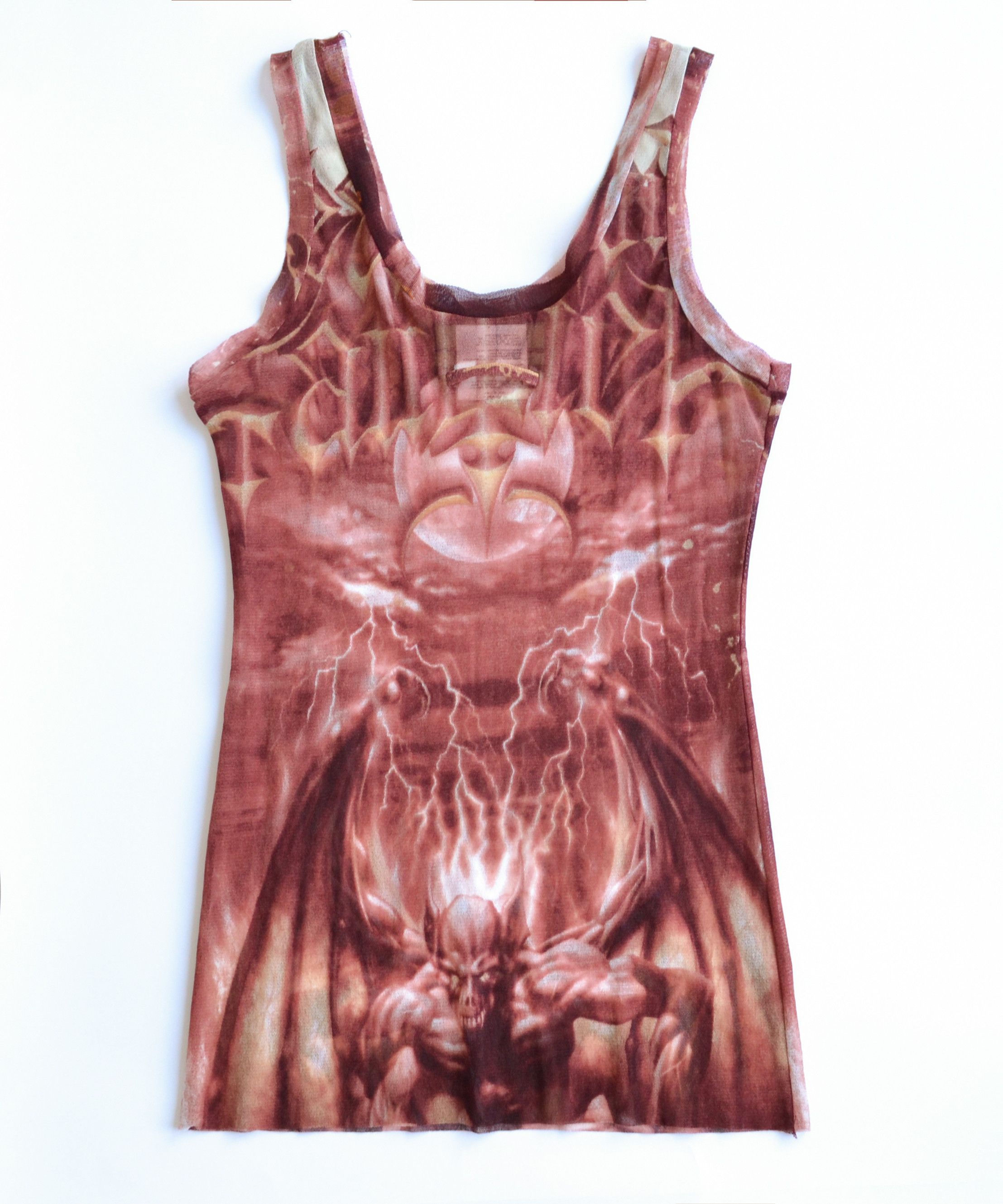 Jean Paul Gaultier JEAN PAUL GAULTIER Set Mesh Top Suit Cardigan 2001 Demon Size L / US 10 / IT 46 - 5 Thumbnail