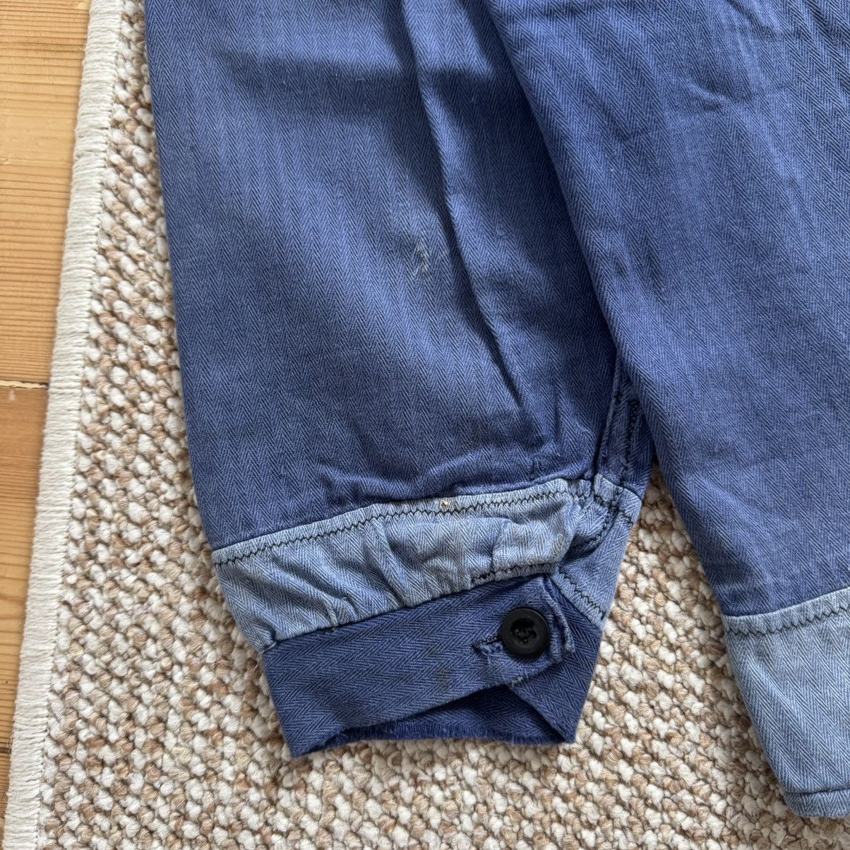 Le Laboureur 60s herringbone vintage repaired worn french jacket Size US M / EU 48-50 / 2 - 12 Thumbnail