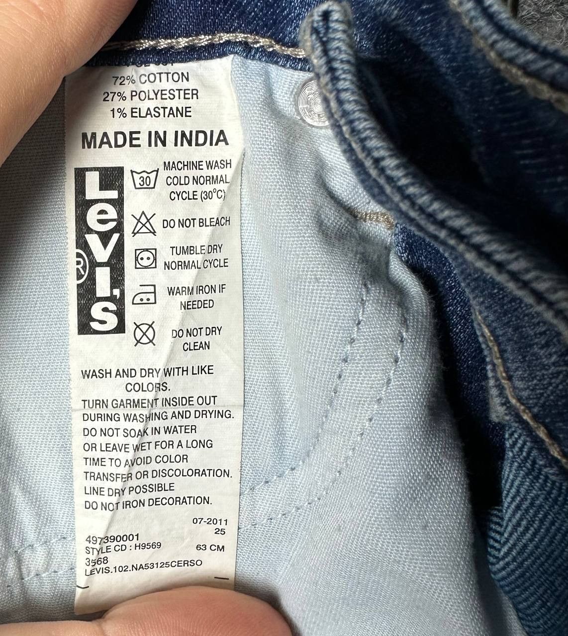 Levi's Levis denim mid skirt Size 28" / US 6 / IT 42 - 4 Thumbnail
