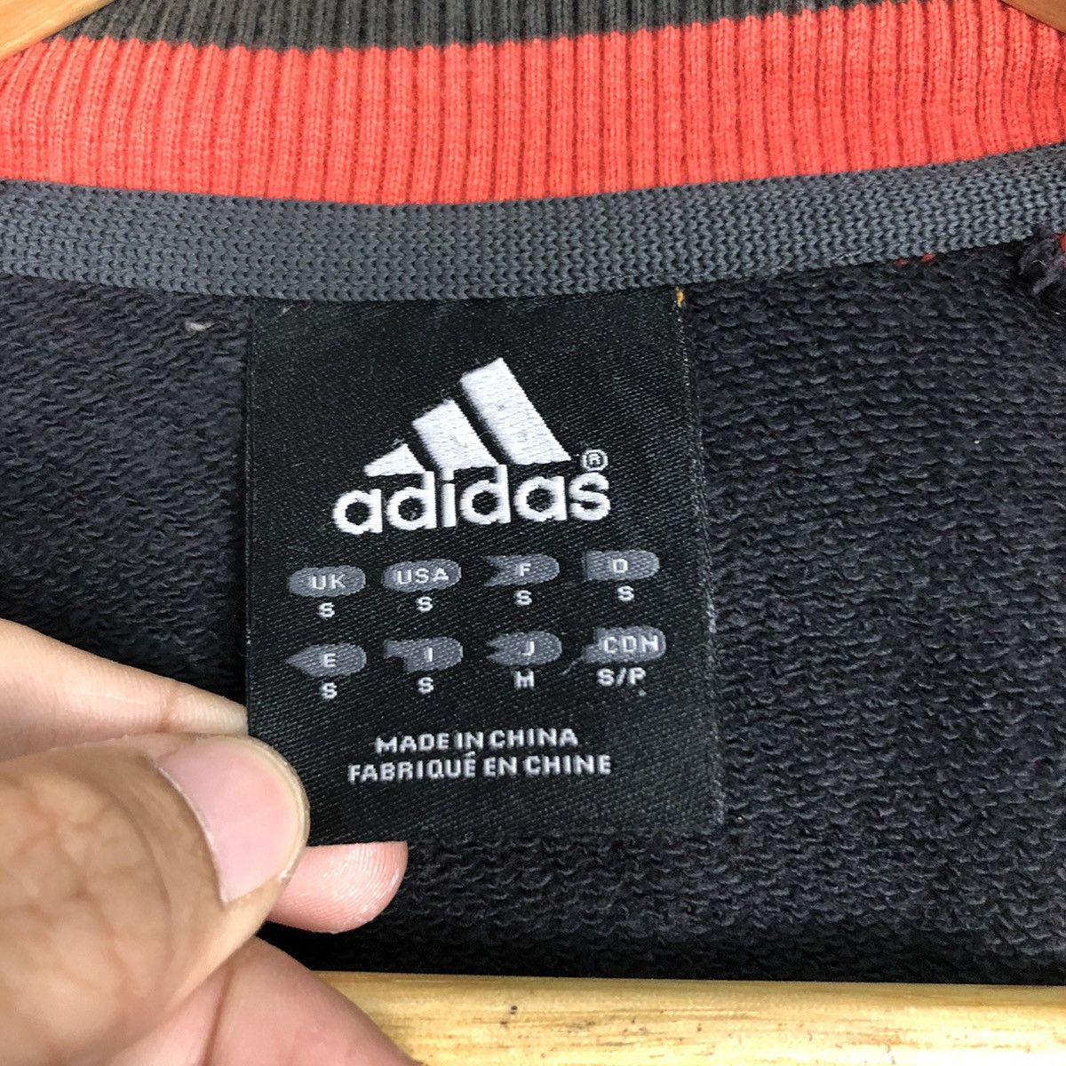 Adidas Adidas Vintage Three Stripe Sweater Jacket 90s Streetwear Size US S / EU 44-46 / 1 - 15 Thumbnail