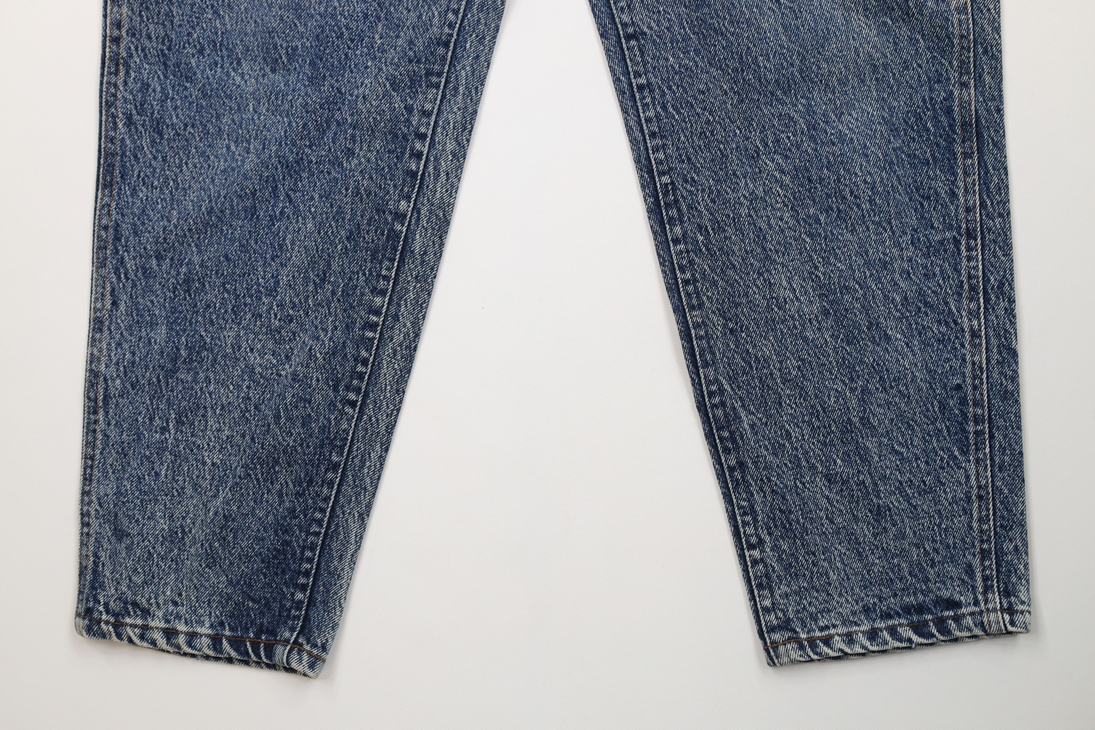Lee Vintage 90s Lee Acid Wash Relaxed Tapered Leg Jeans USA Size 36" / US 14 / IT 50 - 4 Thumbnail
