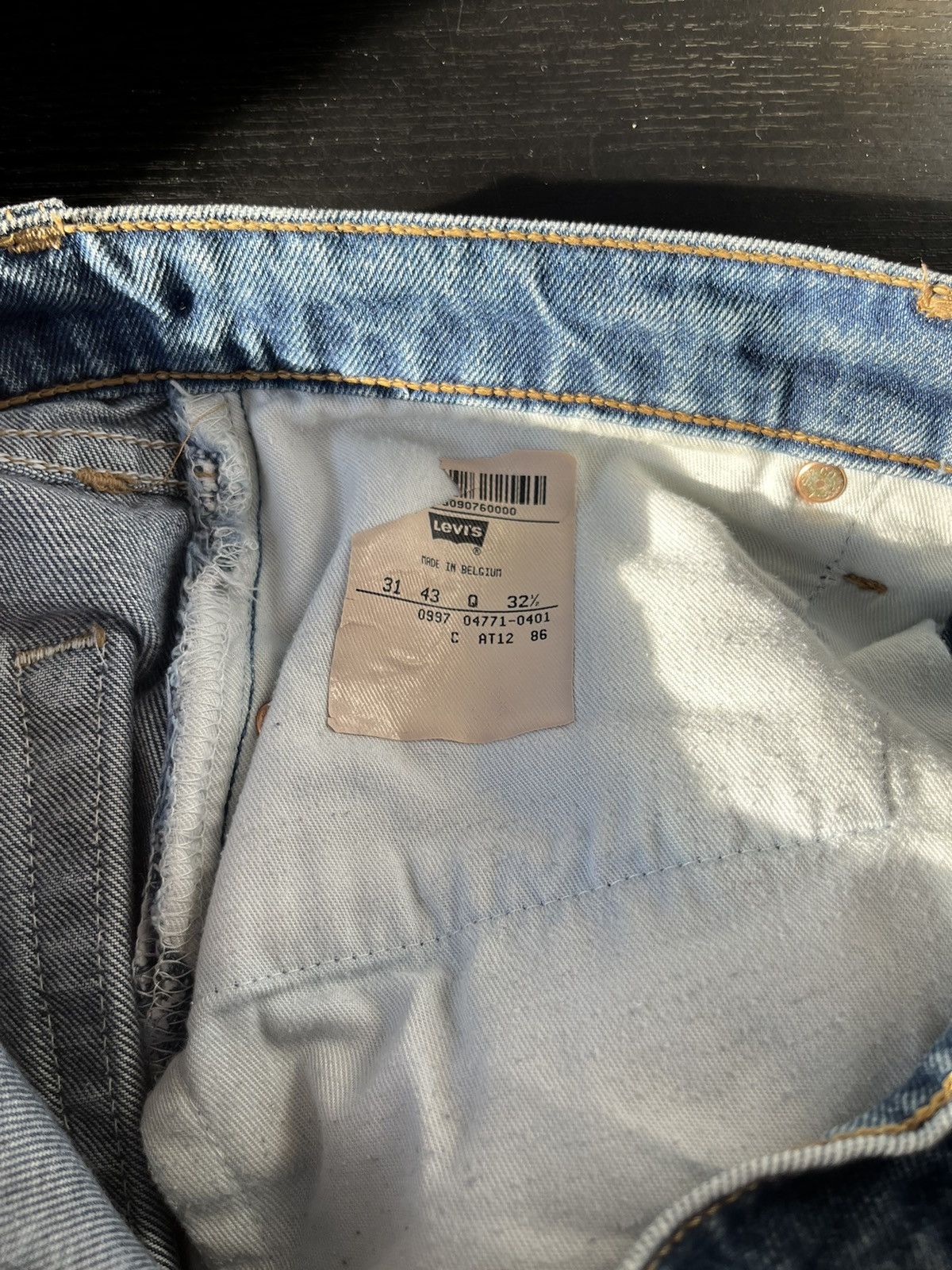 Levi's × Levi's Vintage Clothing × Vintage Levi’s USA denim vintage jeans Size US 32 / EU 48 - 14 Thumbnail
