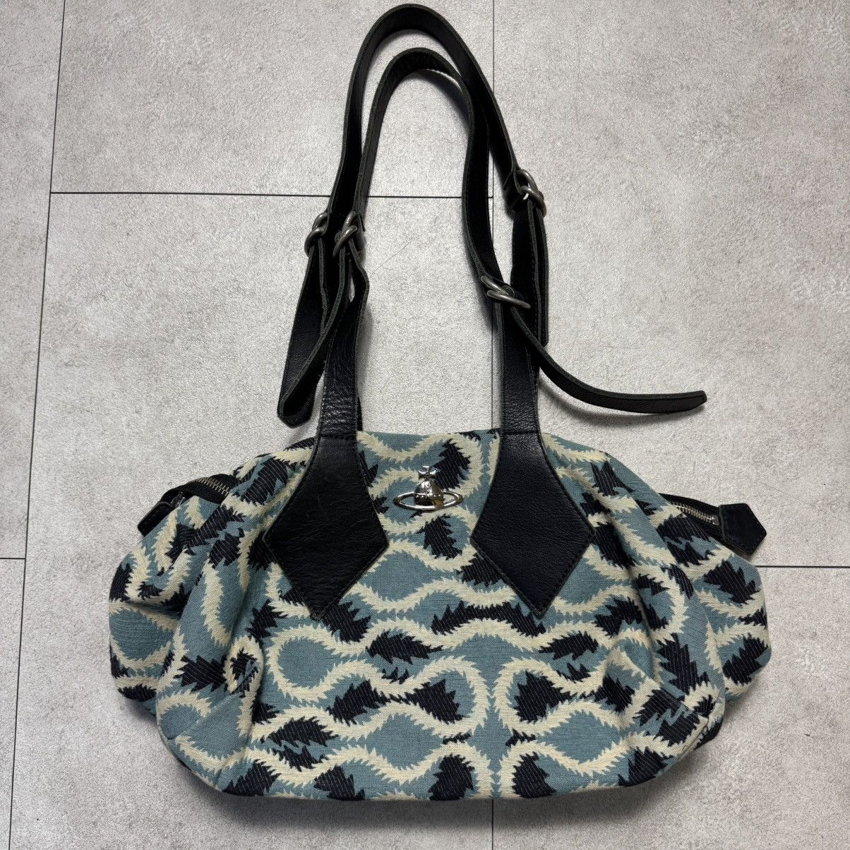 vivienne westwood Squiggle pattern orb Bag