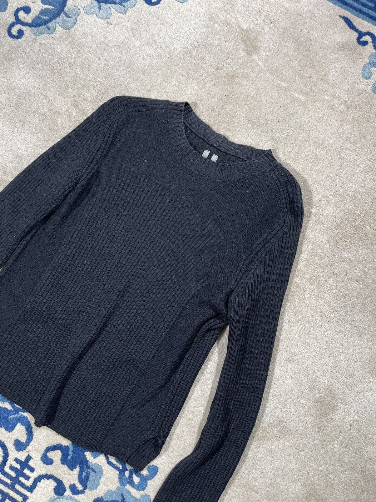 Rick Owens Rick Owens S/S20 TECUATL Fisherman Wool Knit Mainline Sweat Size US S / EU 44-46 / 1 - 2 Thumbnail