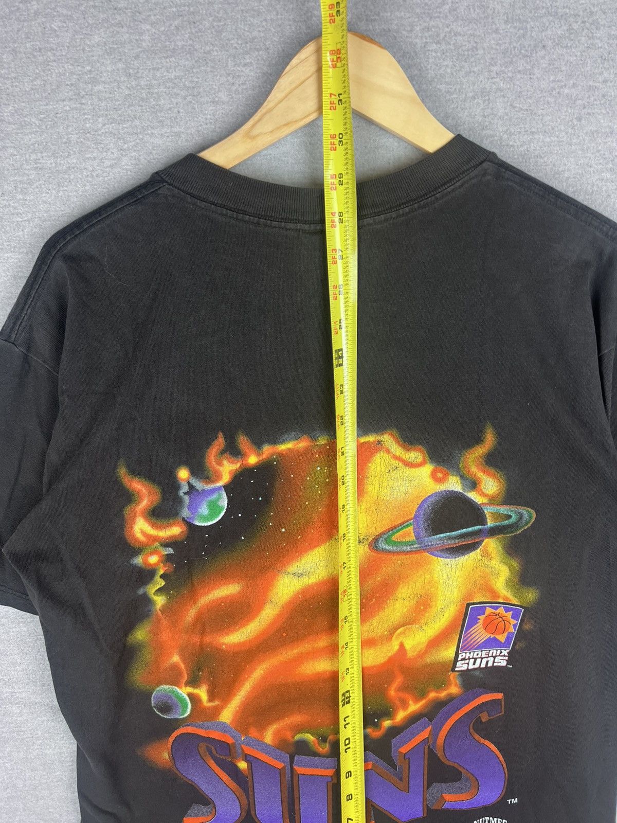 Vintage Vtg 1993 Nutmeg Phoenix Suns Big Logo Fire Black Size M Size US M / EU 48-50 / 2 - 5 Thumbnail