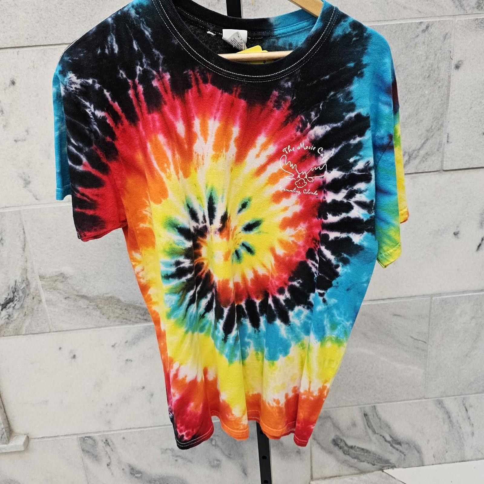 Other The Moose Cafe Multicolored Tie-Tye T-shirt Size US L / EU 52-54 / 3 - 1 Thumbnail