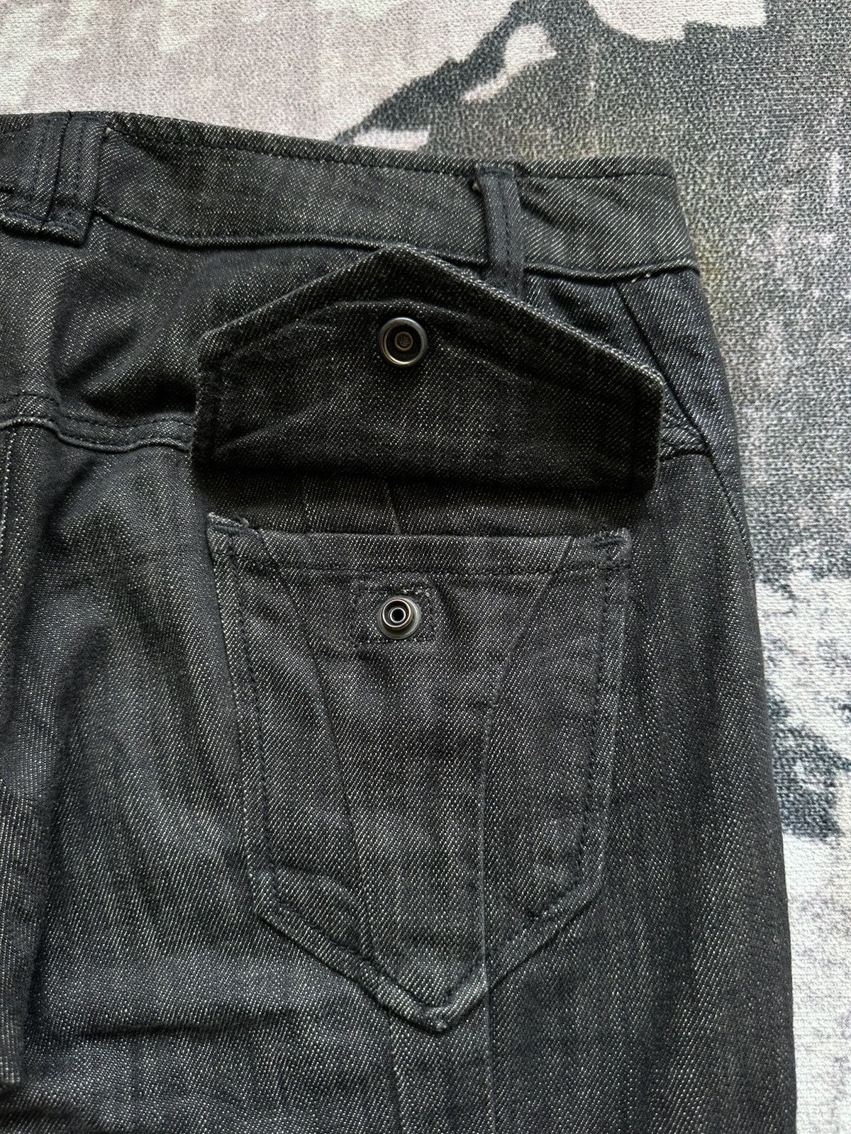 Diesel SS2007 Diesel Piccato spiral hybrid denim Size US 31 - 11 Thumbnail