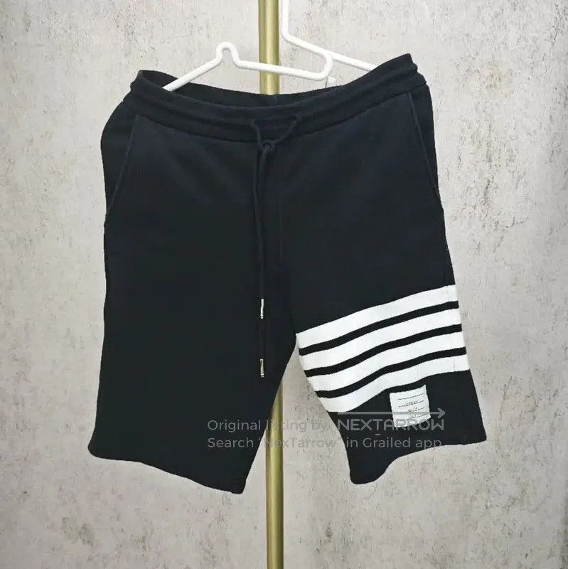 Thom Browne Thom Browne Summer Navy Cotton Shorts . Size 22" - 1 Thumbnail