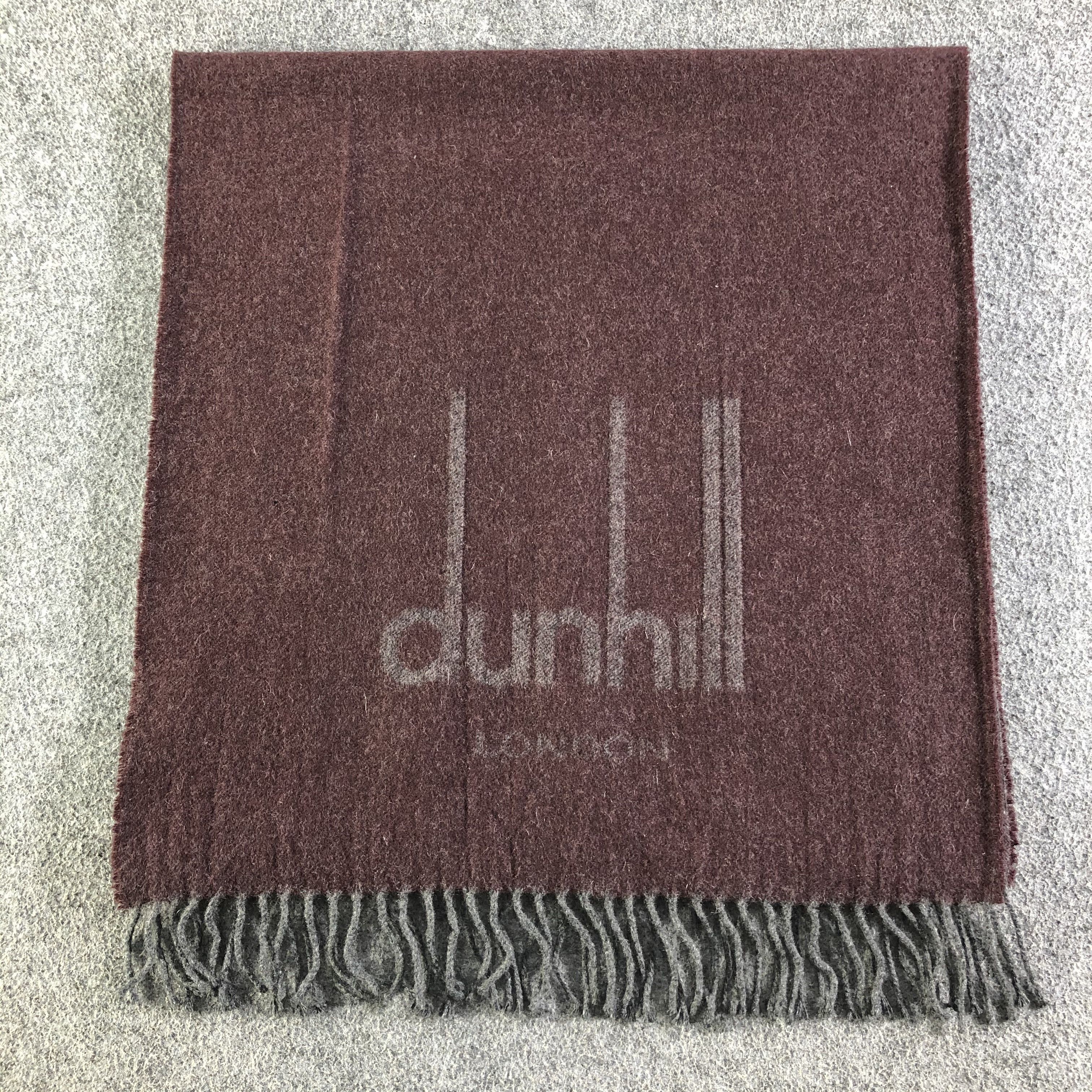 Alfred Dunhill Alfred Dunhill Cashmere Scarf / Muffler / Neckwear Size ONE SIZE - 2 Thumbnail