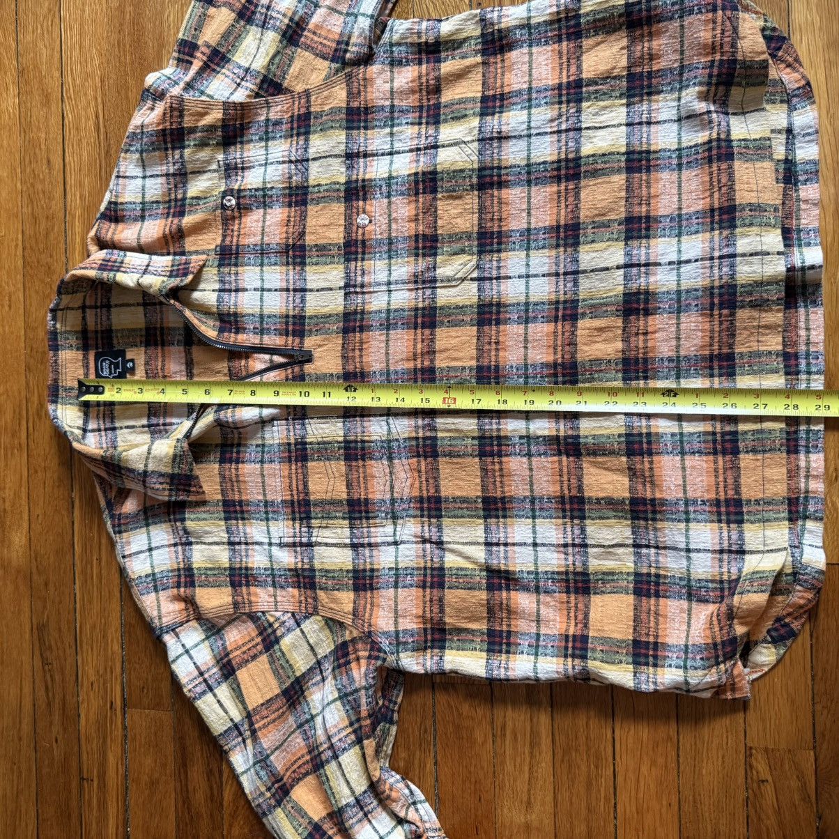 Brain Dead Crazy Rare Brain Dead Shirt Button Zip Flannel Size US S / EU 44-46 / 1 - 11 Thumbnail