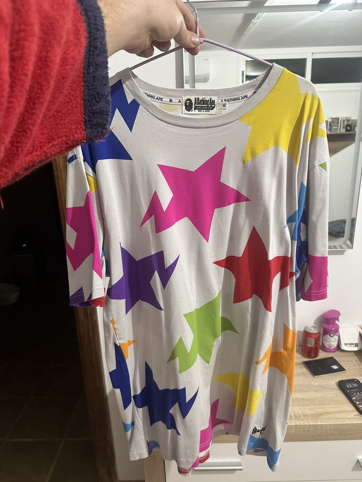 Bape A bathing ape BAPE BAPESTAR TEE Size US XL / EU 56 / 4 - 1 Thumbnail